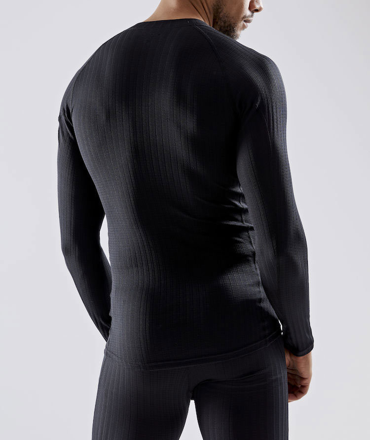 Craft Active Extreme X CN baselayer genser, Black, large image number 2