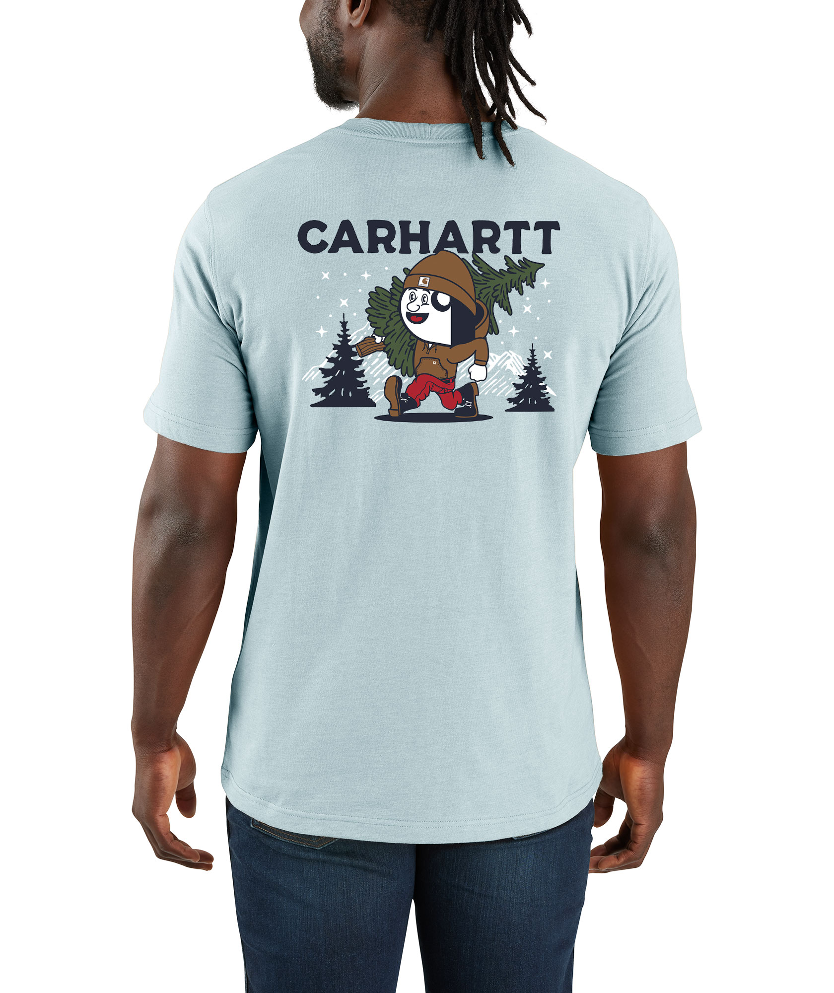Carhartt Graphic T-shirt, Early Fog, large image number 3