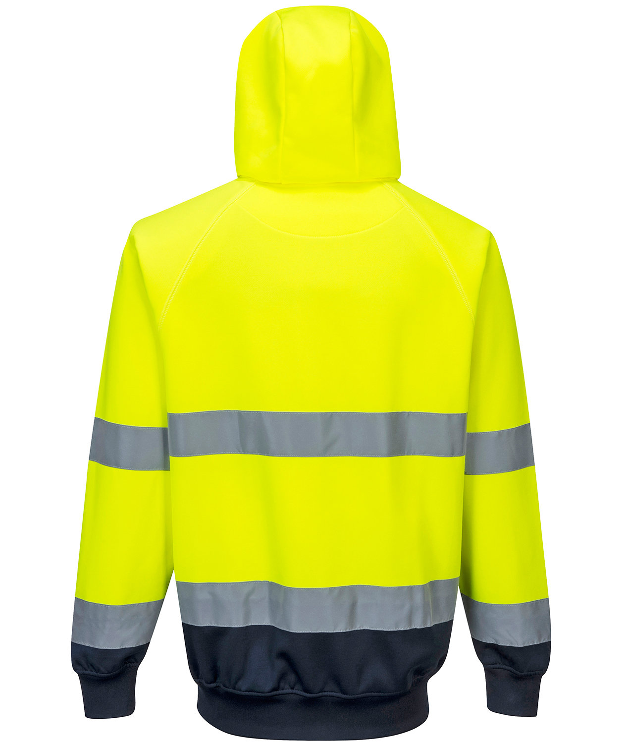 Portwest sweatshirt, Varsel yellow/marinbl&aring;