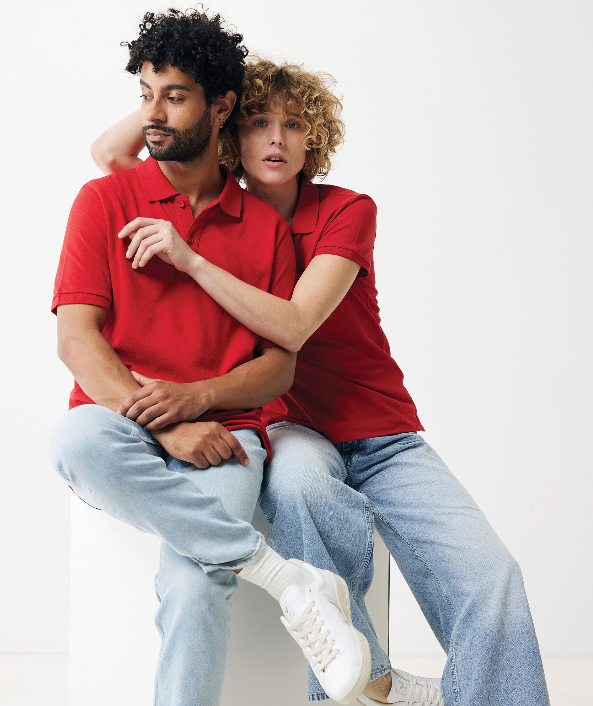 Iqoniq Yosemite Damen Poloshirt, Rot, large image number 7