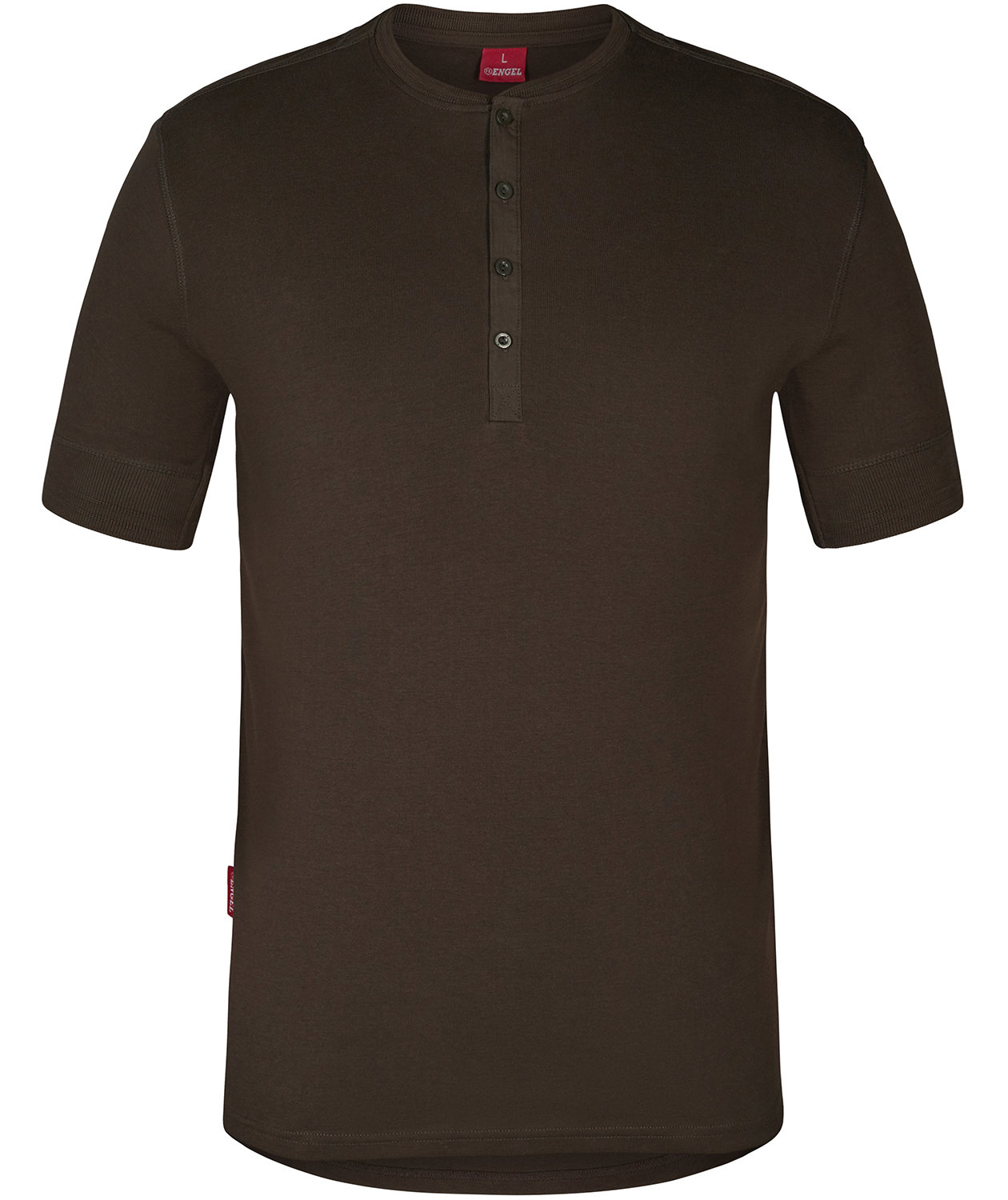 Engel Extend Grandad kortermet T-skjorte, Forest green, Forest green, swatch