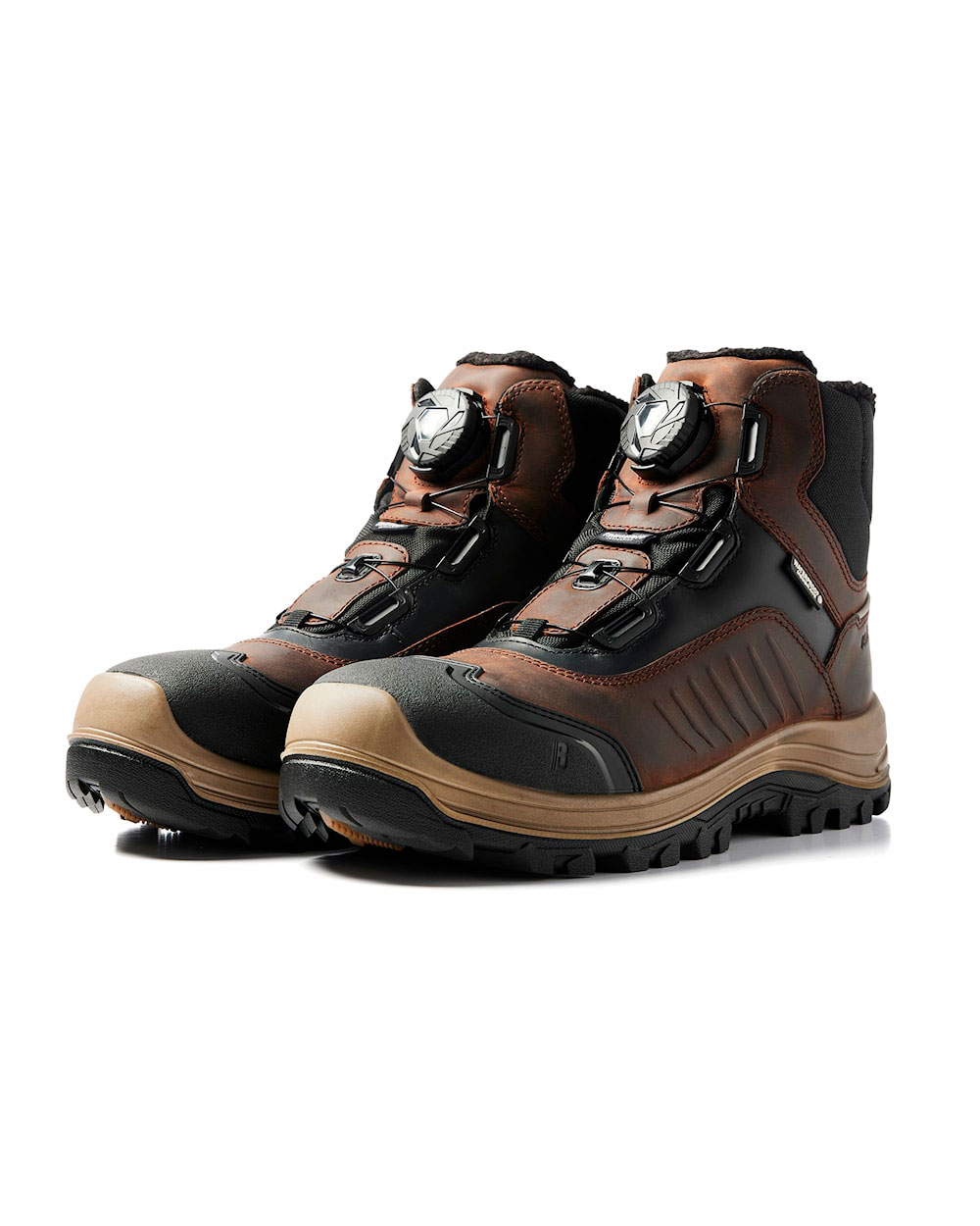 Bl&aring;kl&auml;der Storm safety boots S3, Brown/Black, large image number 2