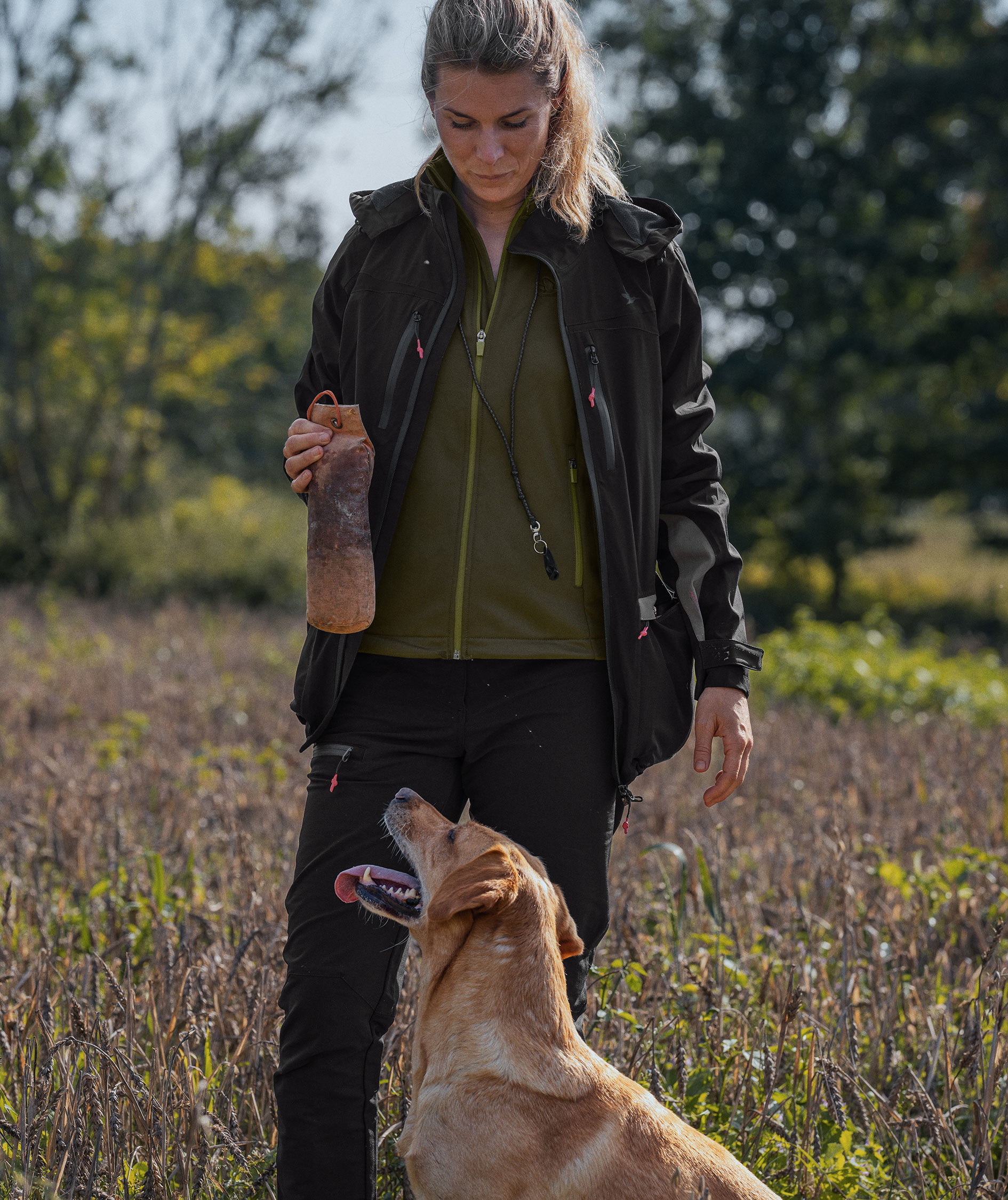 Seeland Emily dame fleecejakke, Pine green, large image number 8