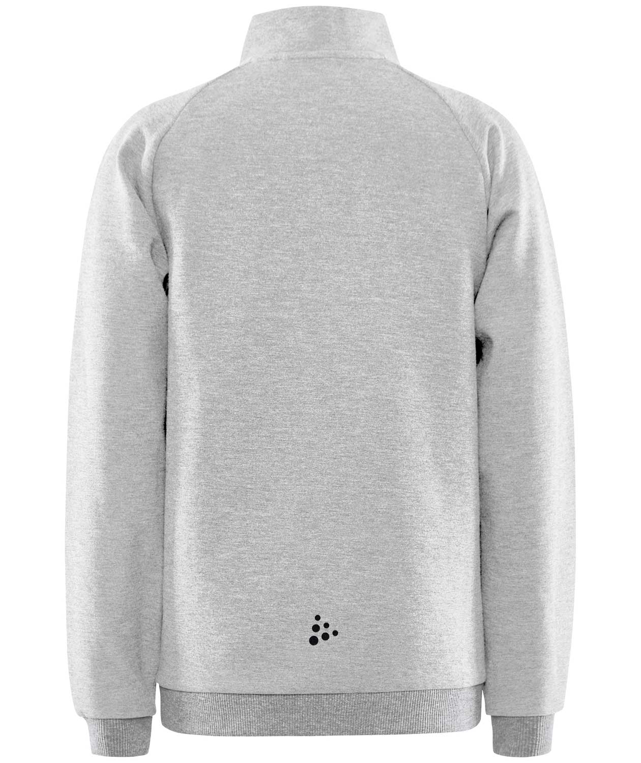 Craft Core Soul Full Zip Sweatjacke f&uuml;r Kinder, Grau Melange, large image number 2