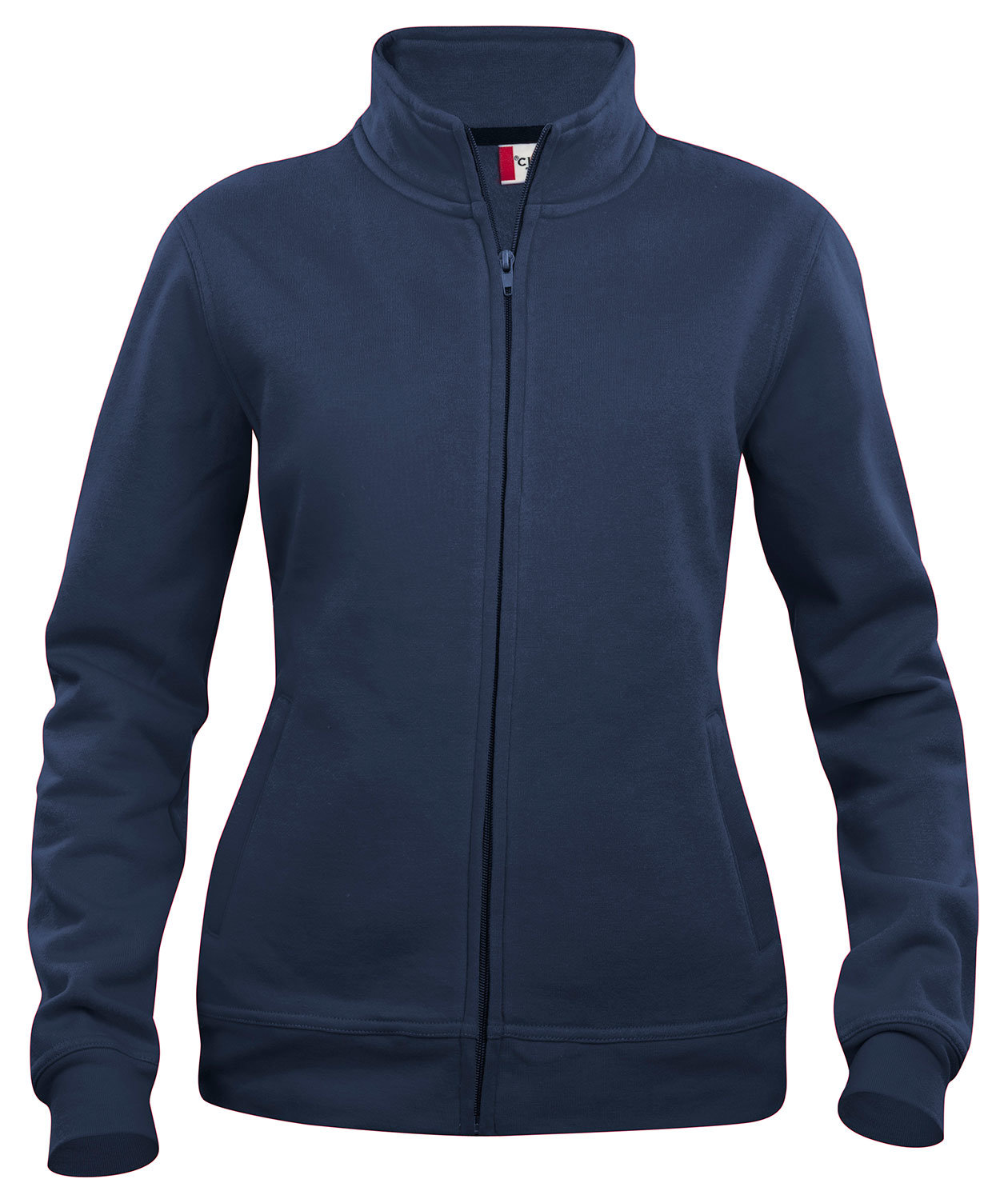 Clique Basic Cardigan tr&ouml;ja dam, M&ouml;rk marinbl&aring;