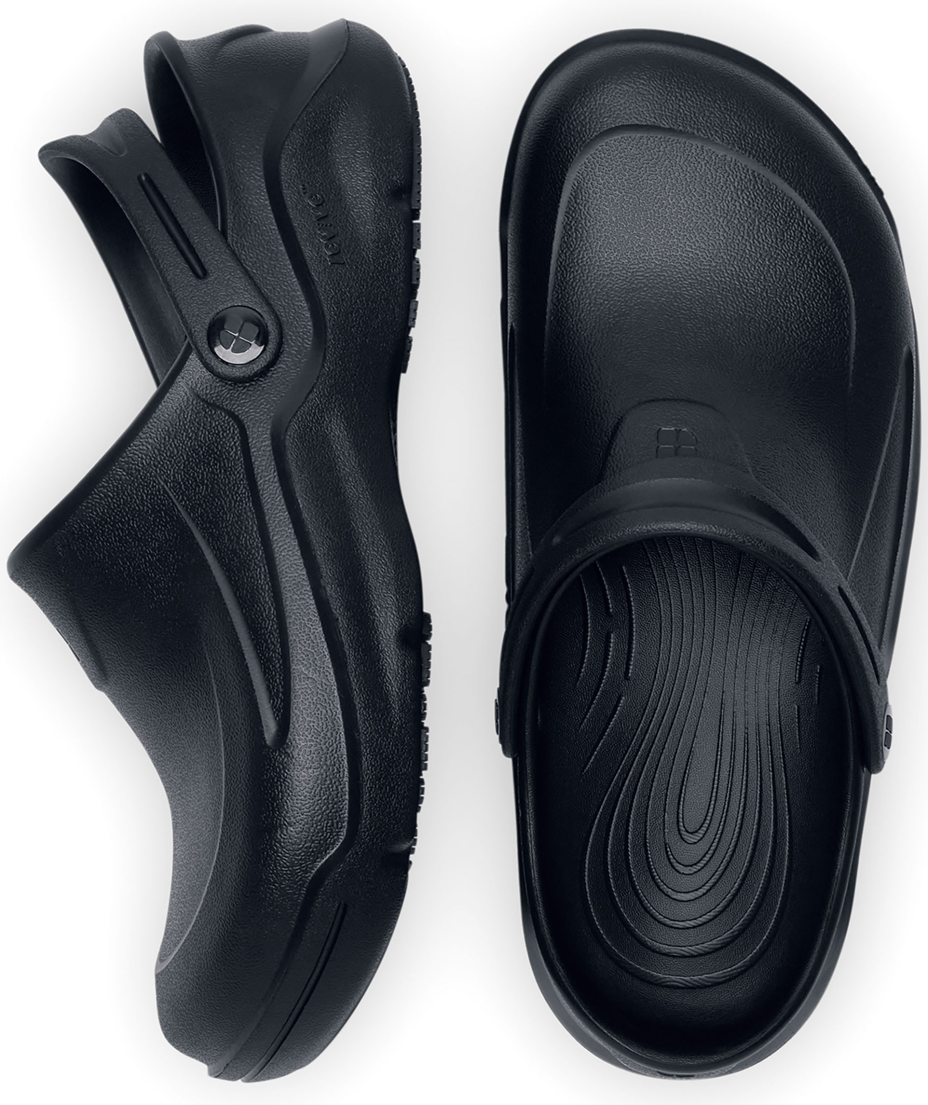 Shoes For Crews Zinc ll clogs med helreim, Svart, large image number 1