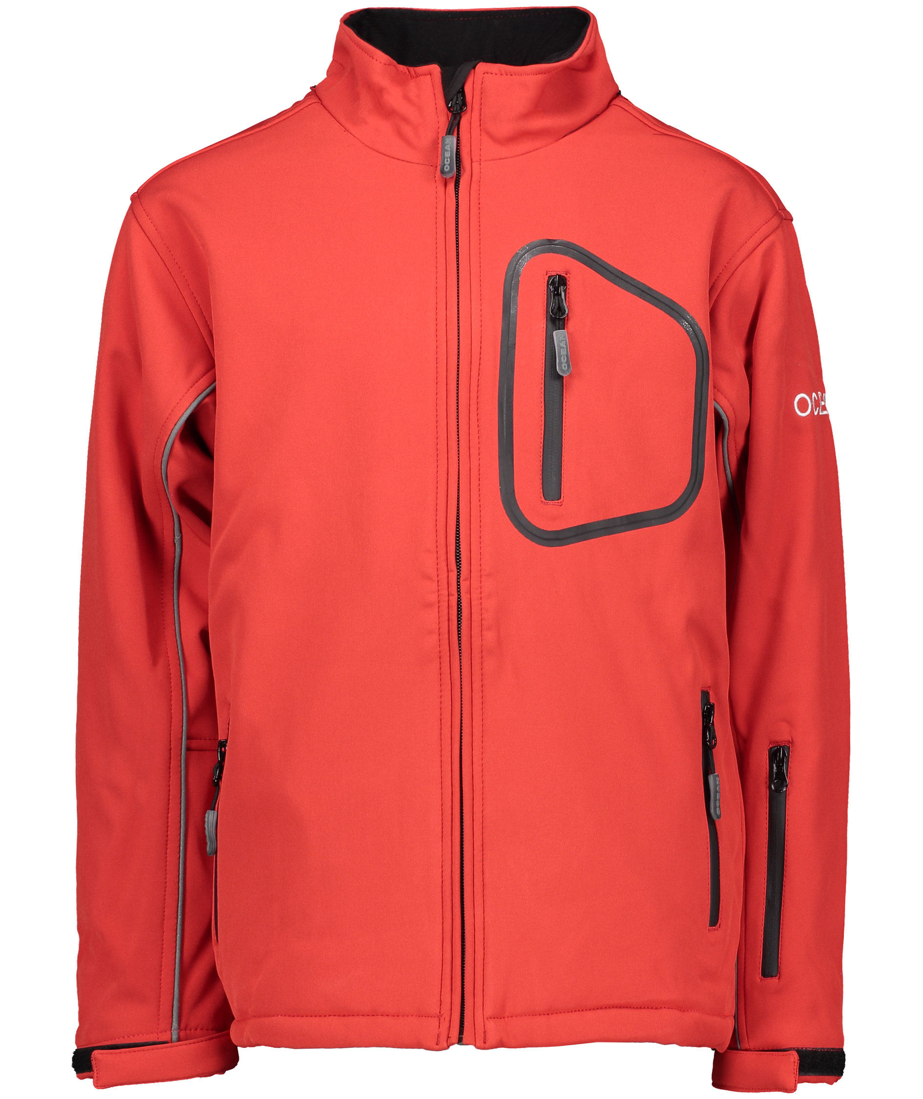 Ocean softshelljacka till barn, R&ouml;d