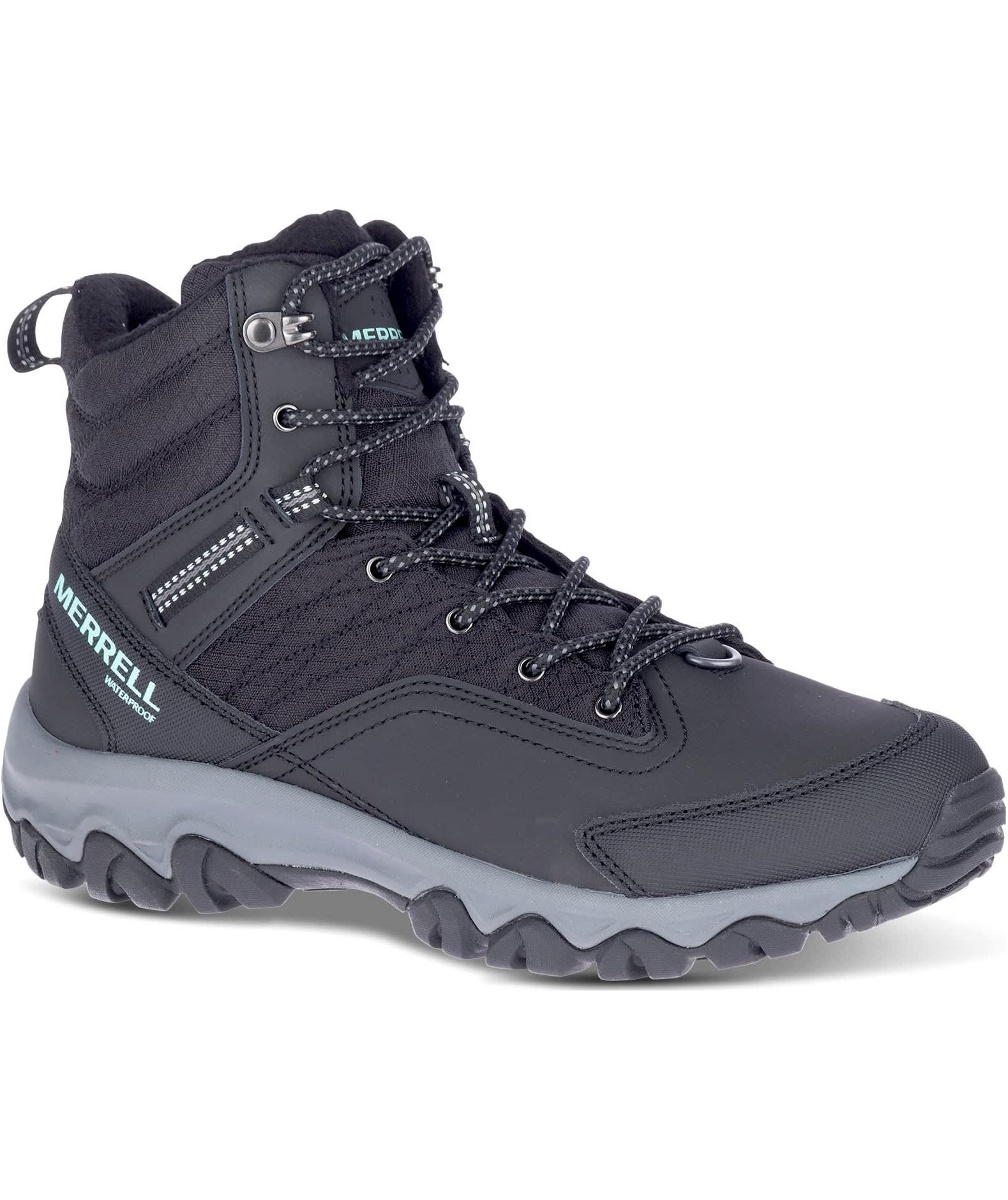 Merrell Thermo Akita Mid WP vinterst&ouml;vlar dam, Black, large image number 5