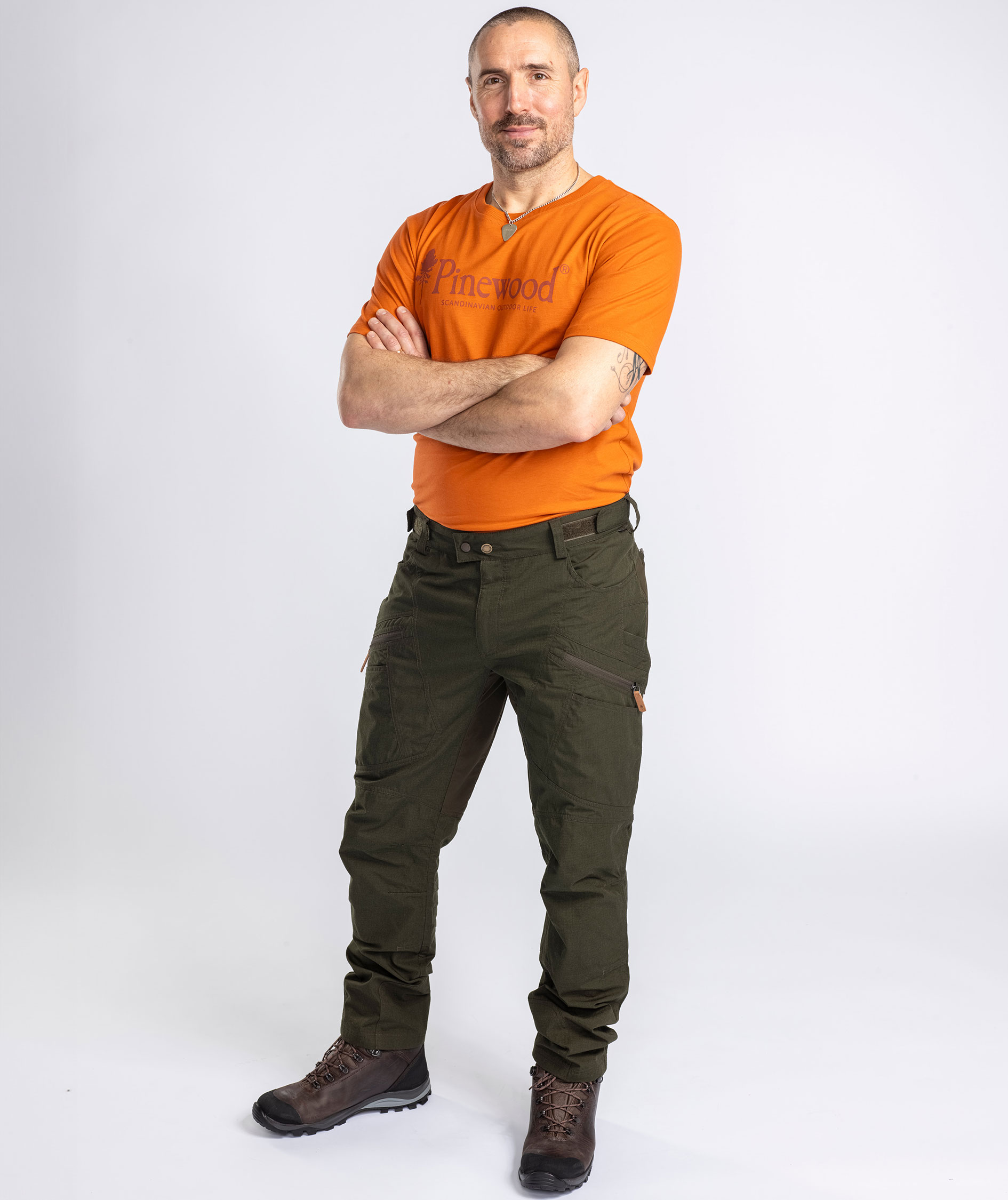 Pinewood&nbsp;Lappland Expert bukser, Moss green, large image number 11