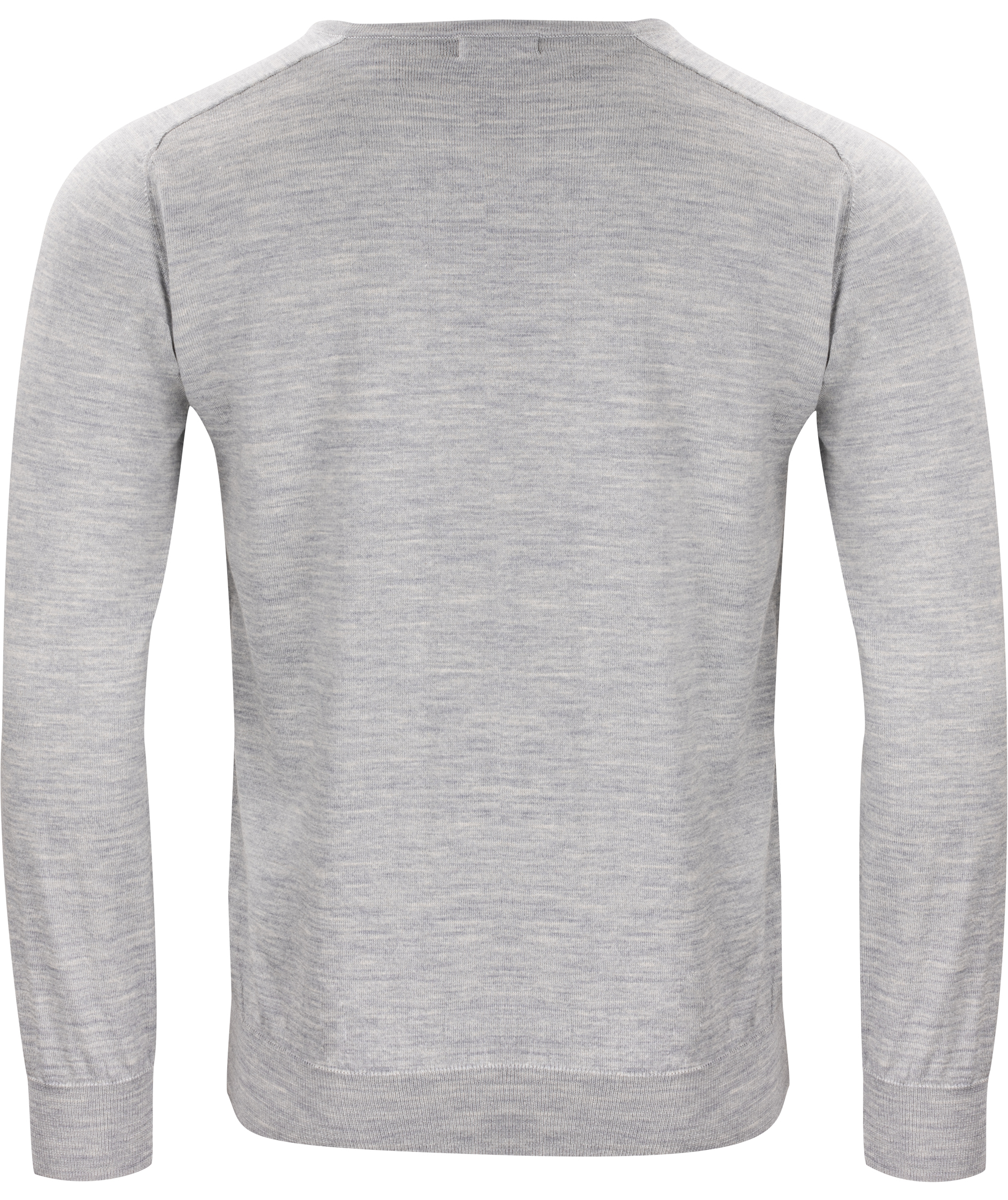 J. Harvest & Frost Strickpullover mit Merinowolle, Light Grey Melange, large image number 1