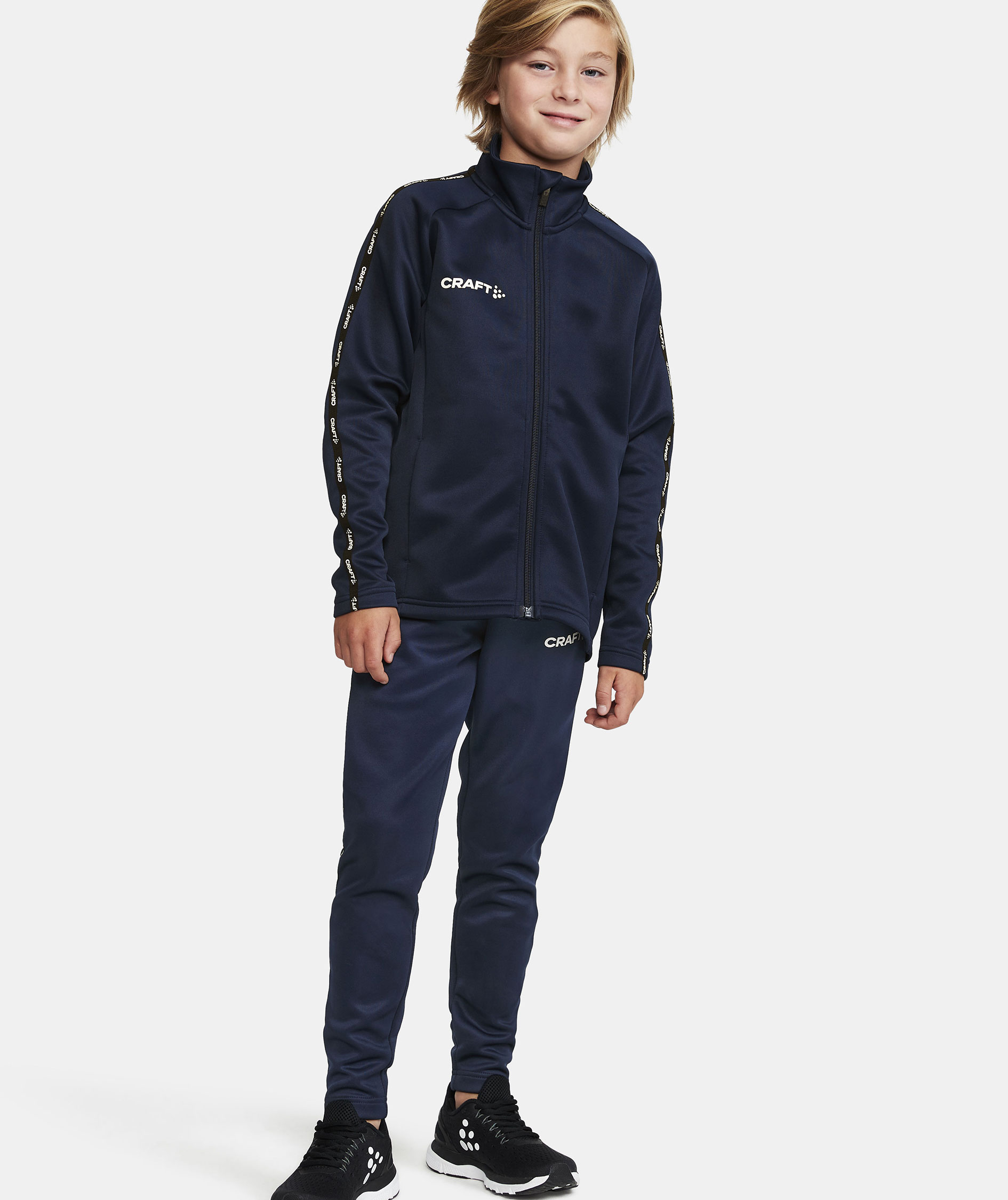 Craft Squad 2.0 cardigan till barn, Navy