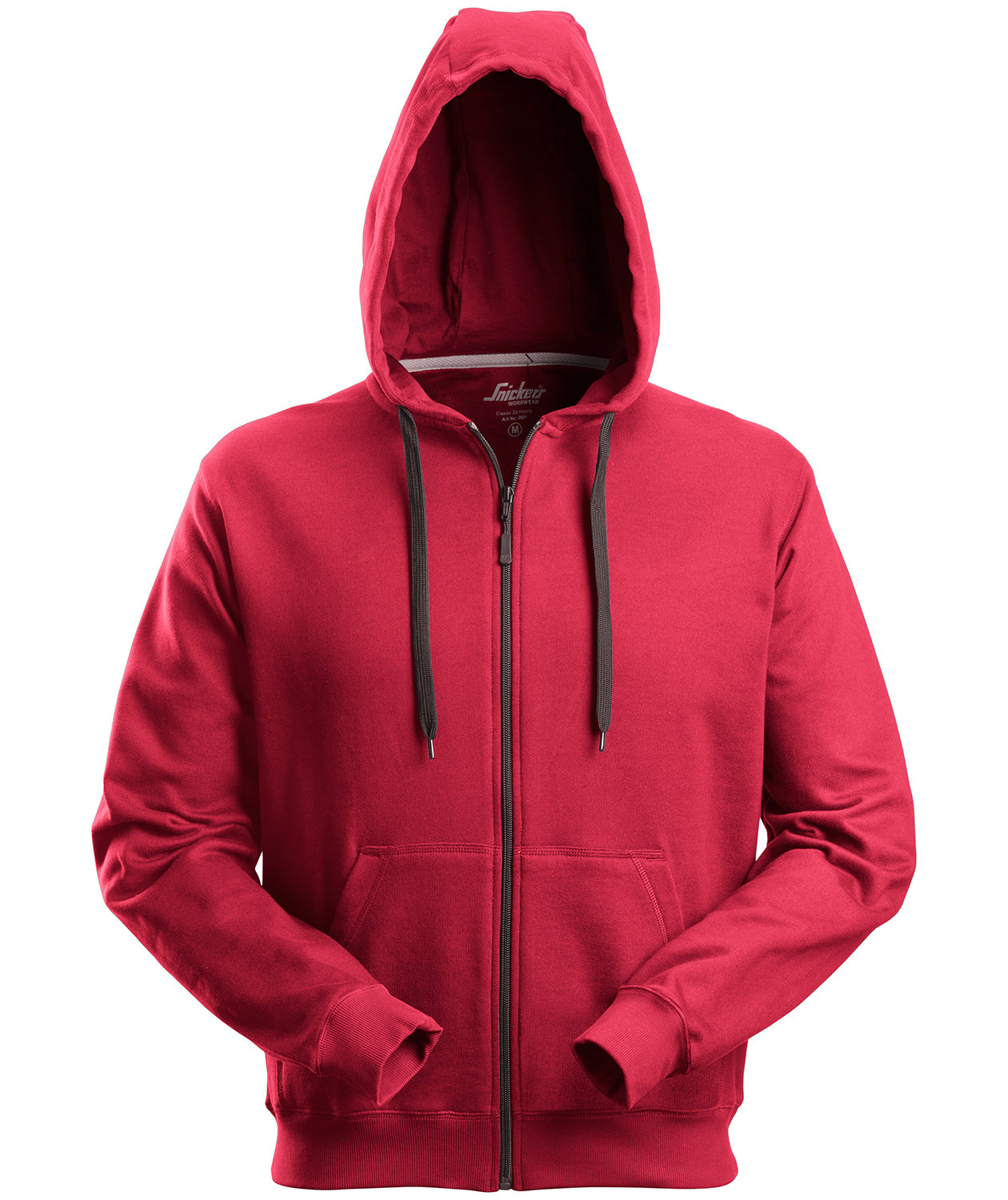 Snickers hettegenser 2801, Chili Red, Chili Red, swatch