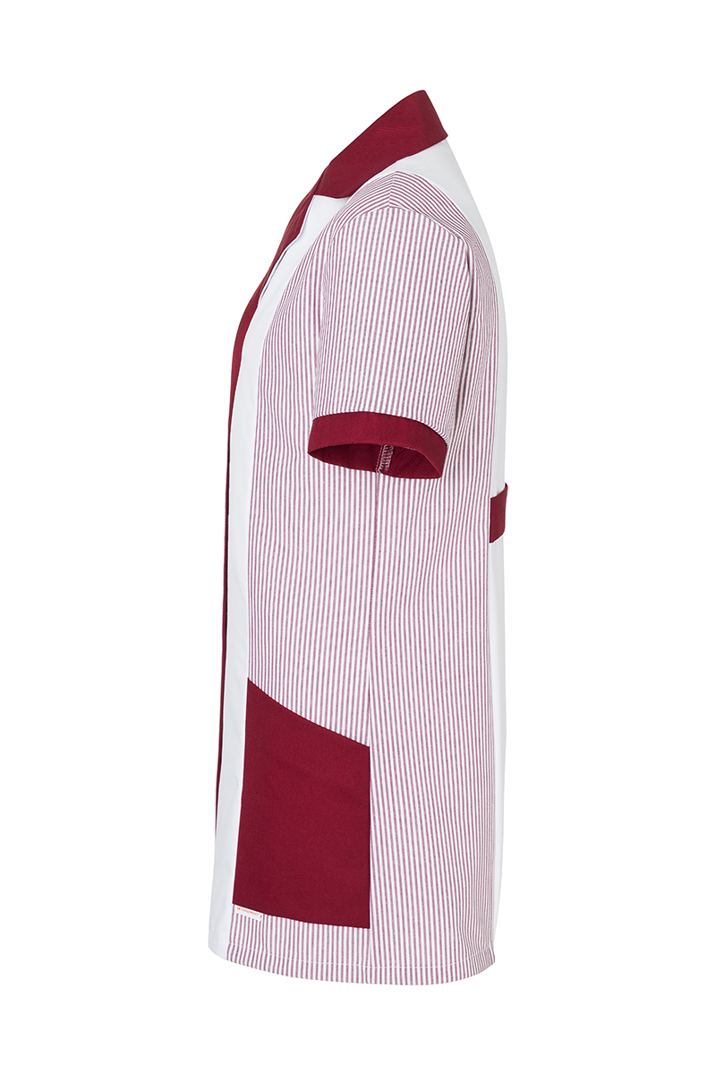 Karlowsky Penelope kurz&auml;rmeliger Damen-Tunika, White/bordeaux, large image number 3