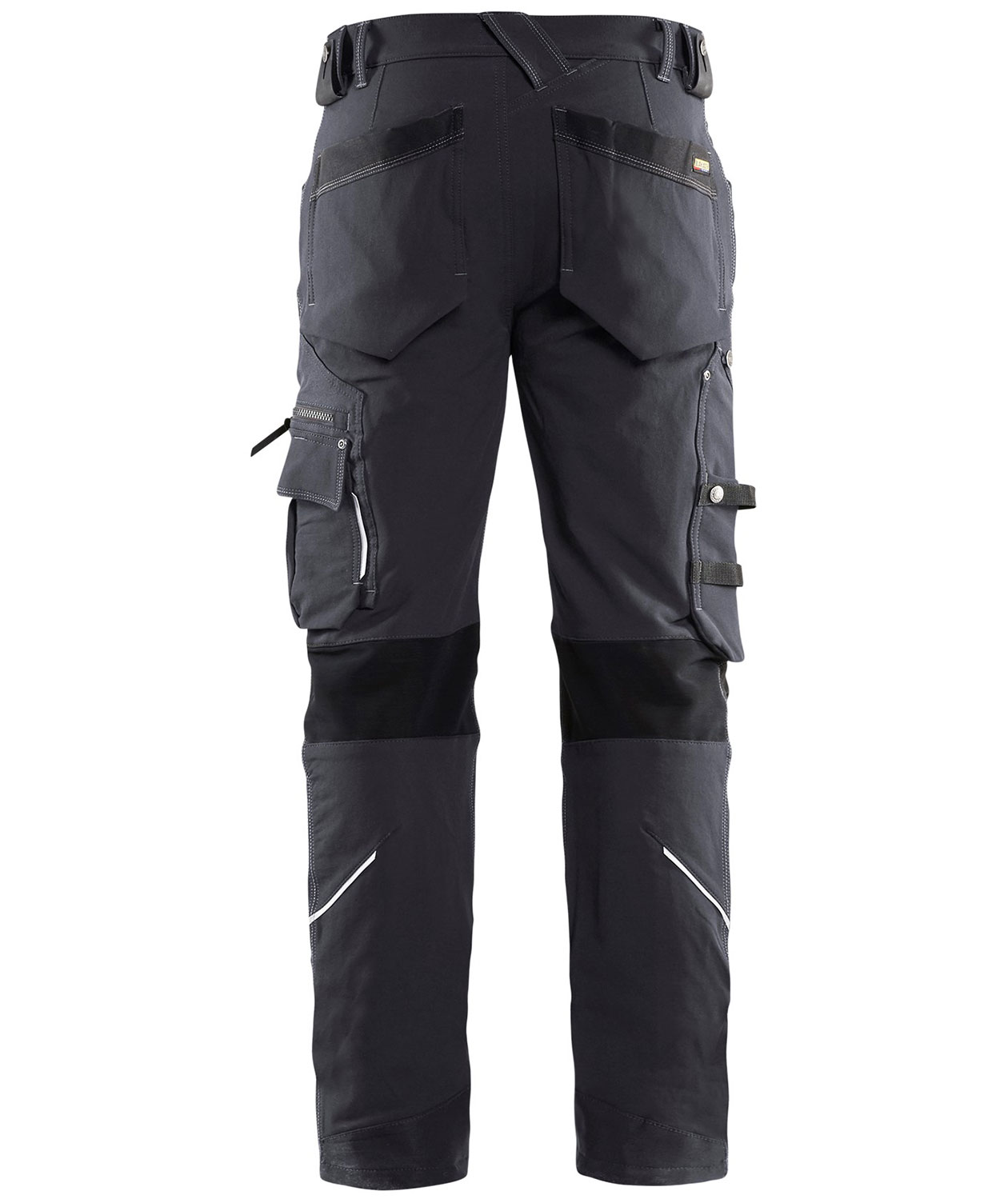 Bl&aring;kl&auml;der X1900 work trousers full stretch, Grey/Black, large image number 1