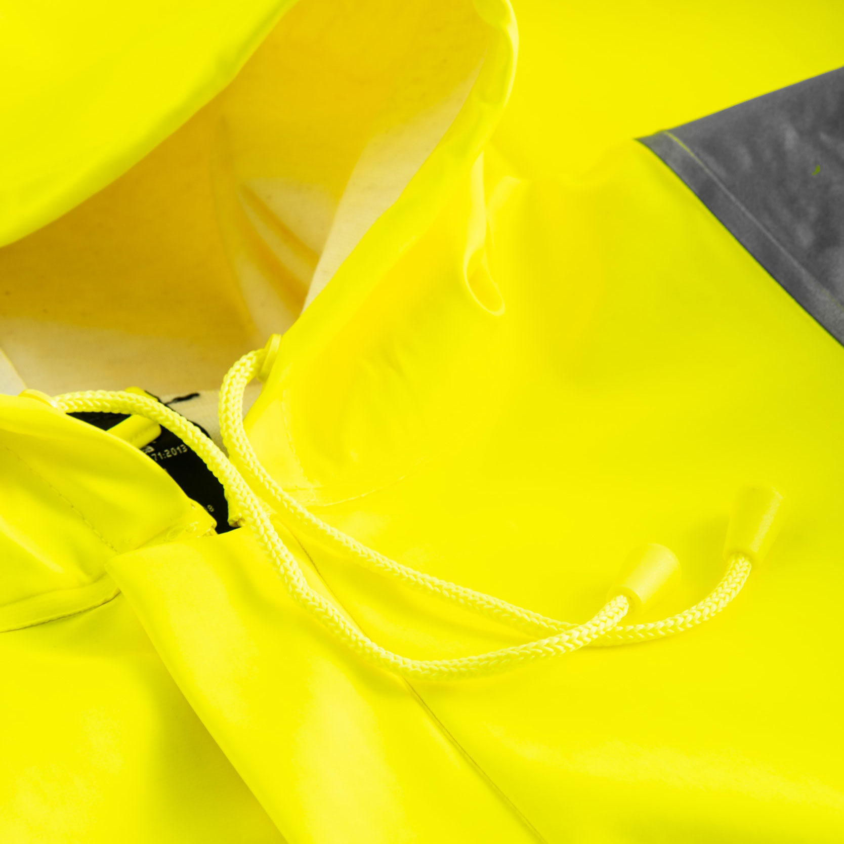 Lyngs&oslash;e Multinorm Regenjacke, Hi-Vis Gelb, large image number 2