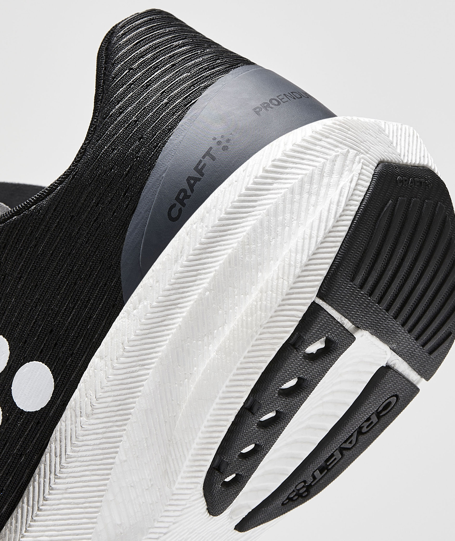 Craft PRO Endur Distance Damen Laufschuhe, Black/white, large image number 5