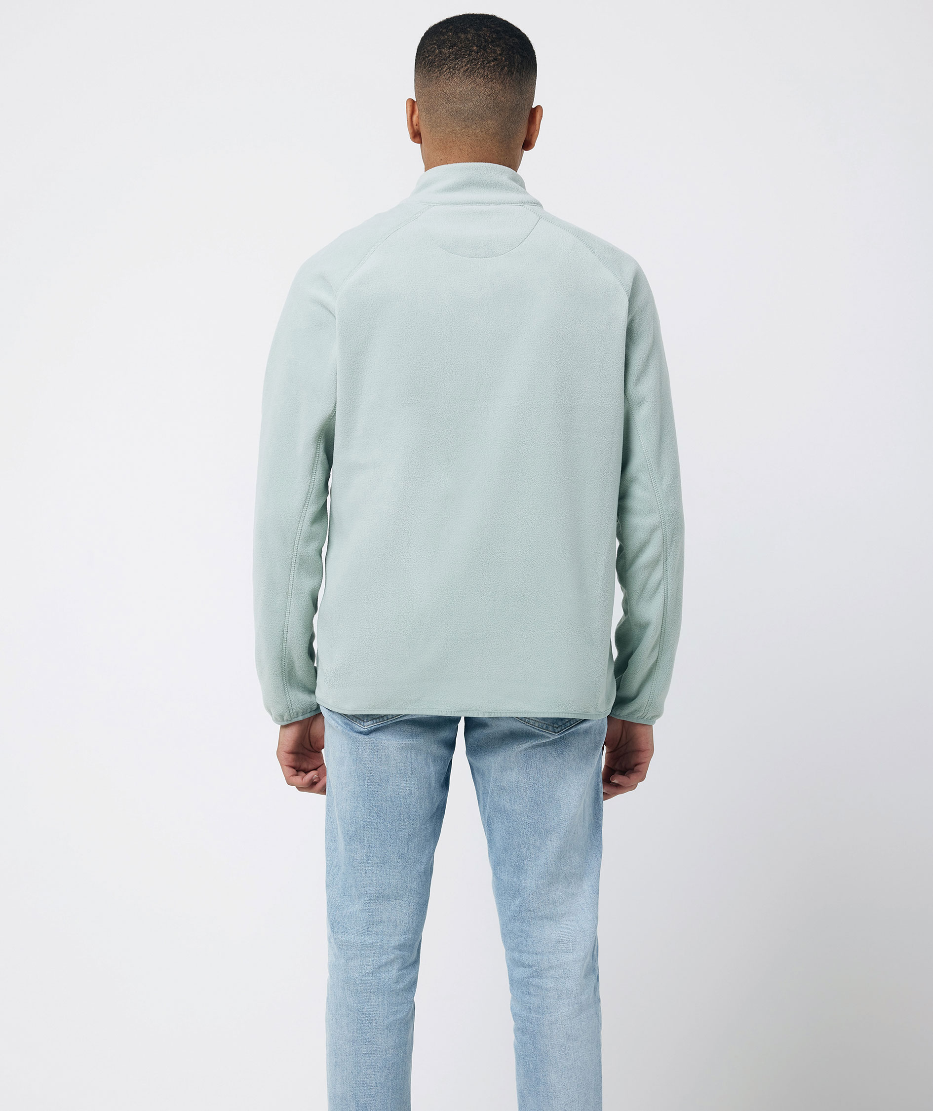 Iqoniq Talung fleecetr&oslash;je, Iceberg Green, large image number 11