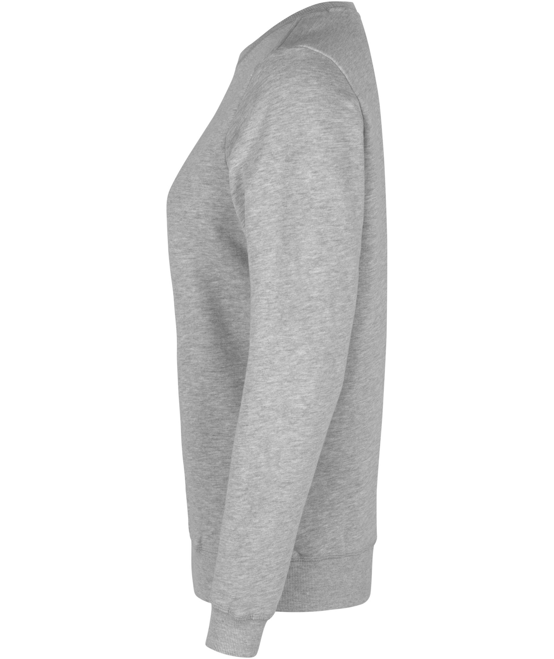 ID &oslash;kologisk dame sweatshirt, Lysegr&aring; Melange, large image number 3