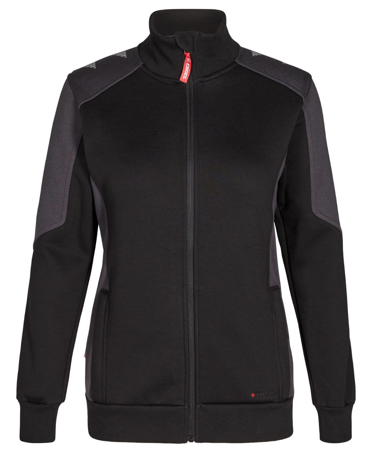 Engel Galaxy dame sweatcardigan, Svart/Antrasittgr&aring;, Svart/Antrasittgr&aring;, swatch