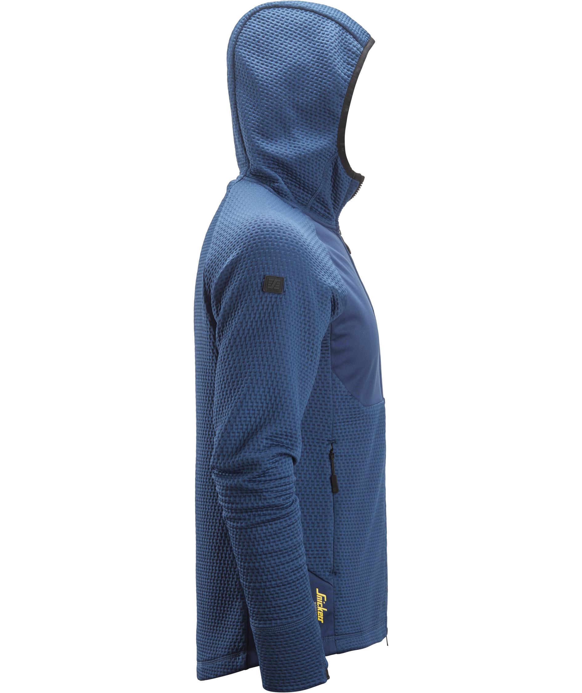 Snickers FlexiWork h&aelig;ttetr&oslash;je med lynl&aring;s 8405, Deep Blue/Deep Blue, large image number 4