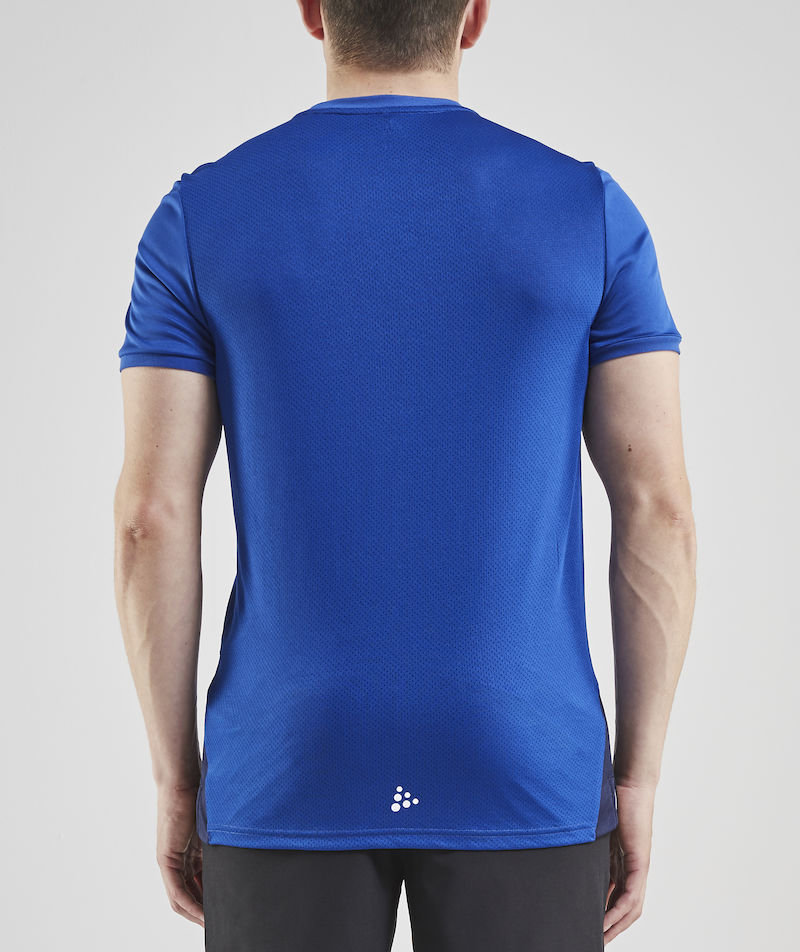 Craft Pro Control Impact T-shirt, Navy/Club cobolt, large image number 2