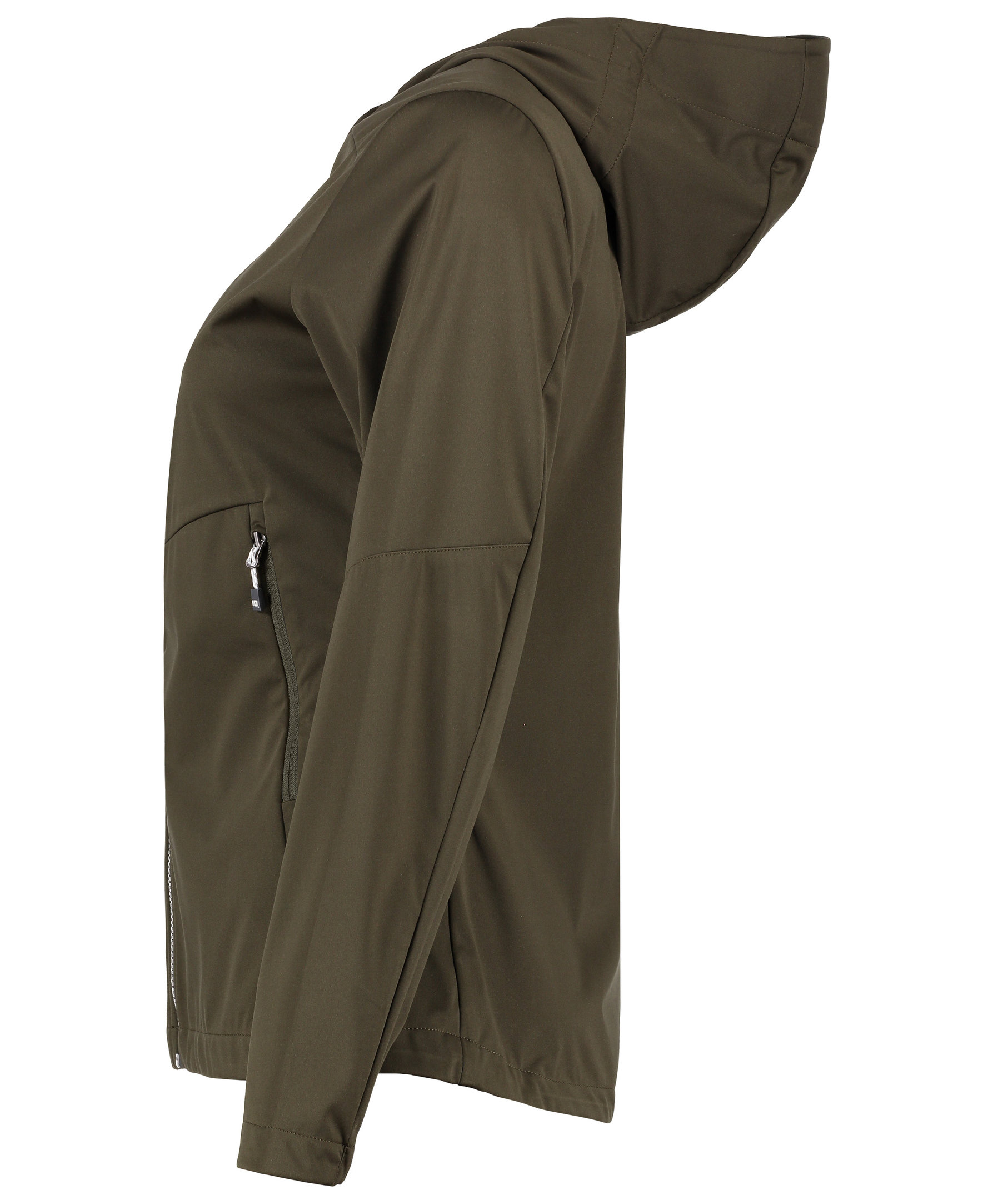 ID leichtgewicht Damen Softshelljacke, Olivgr&uuml;n, large image number 5