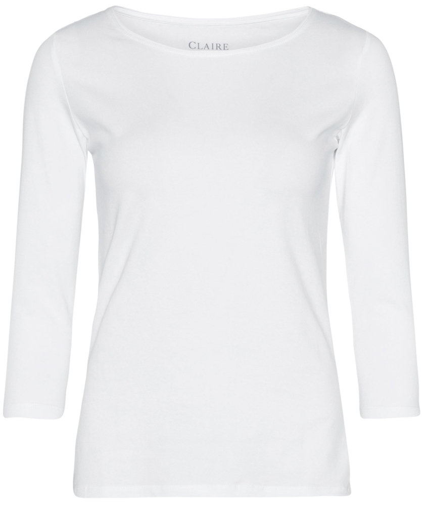 Claire Woman Alba dame T-skjorte, Hvit, Hvit, swatch