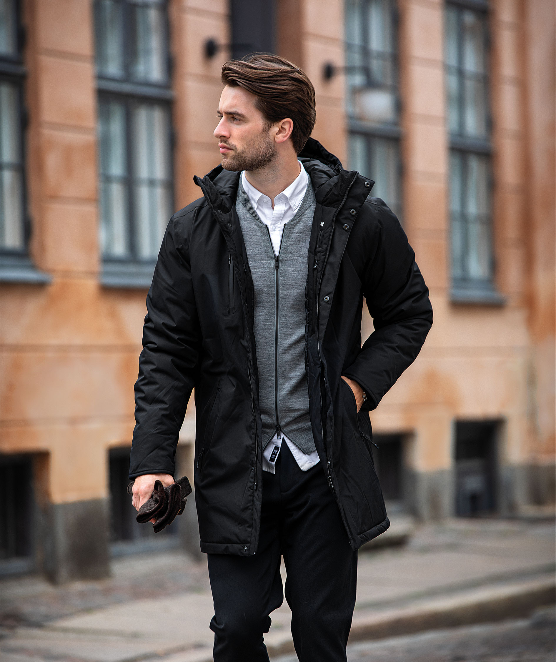 Nimbus Mapleton parkas, Svart