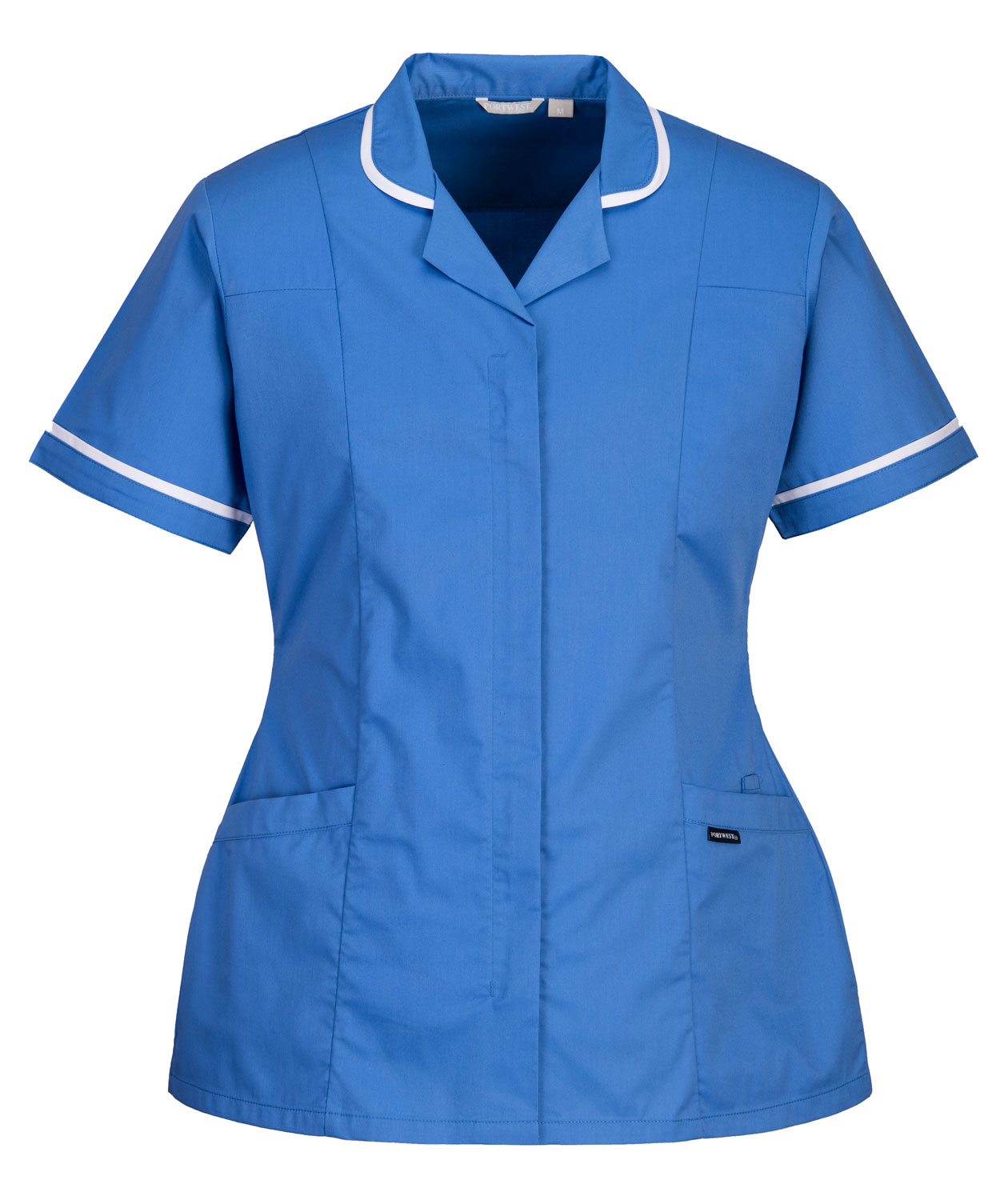Portwest Klassisch stretch Damen-Tunika, Krankenhaus blau