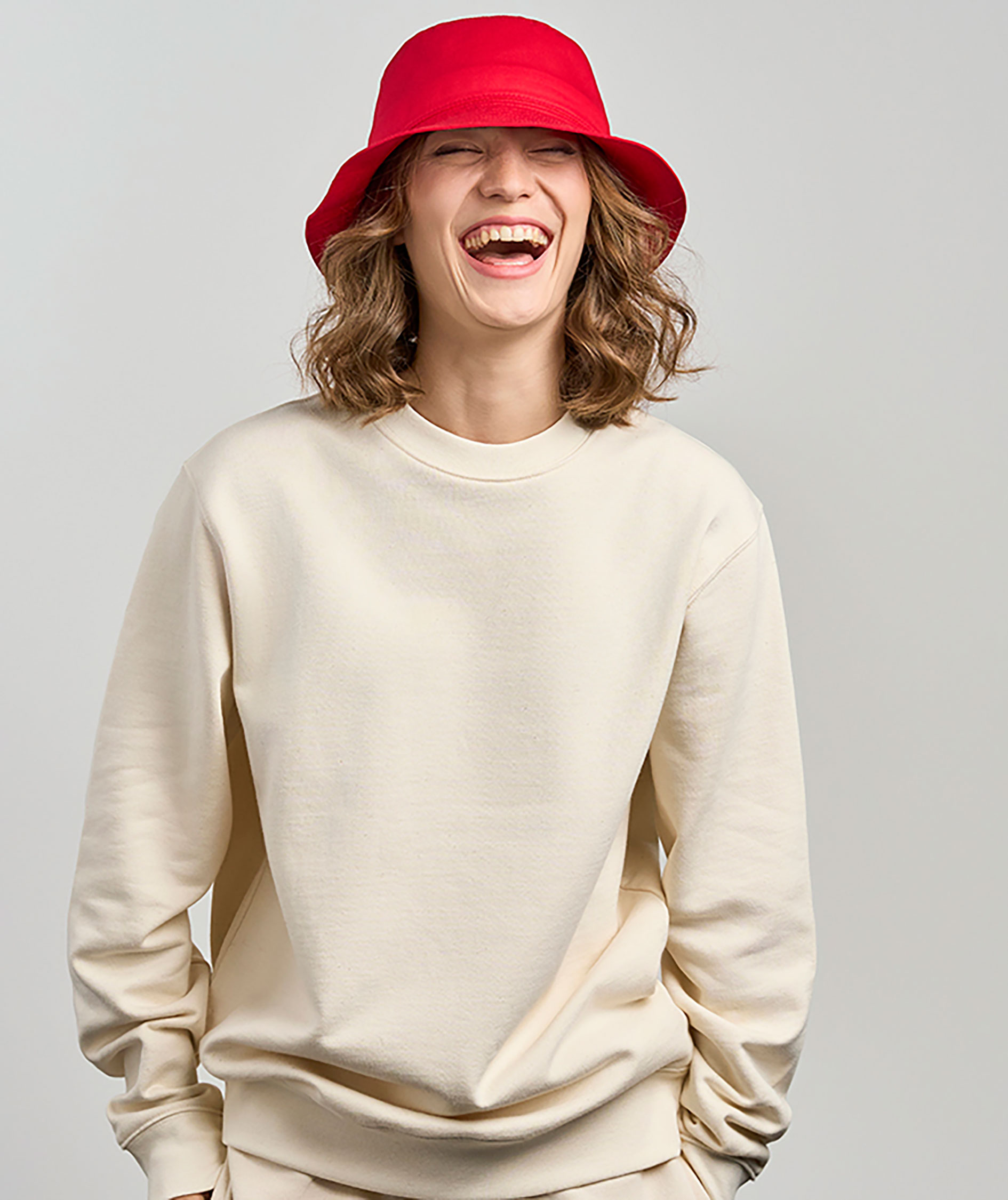 Atlantis Cotton-S b&oslash;llehat, Red