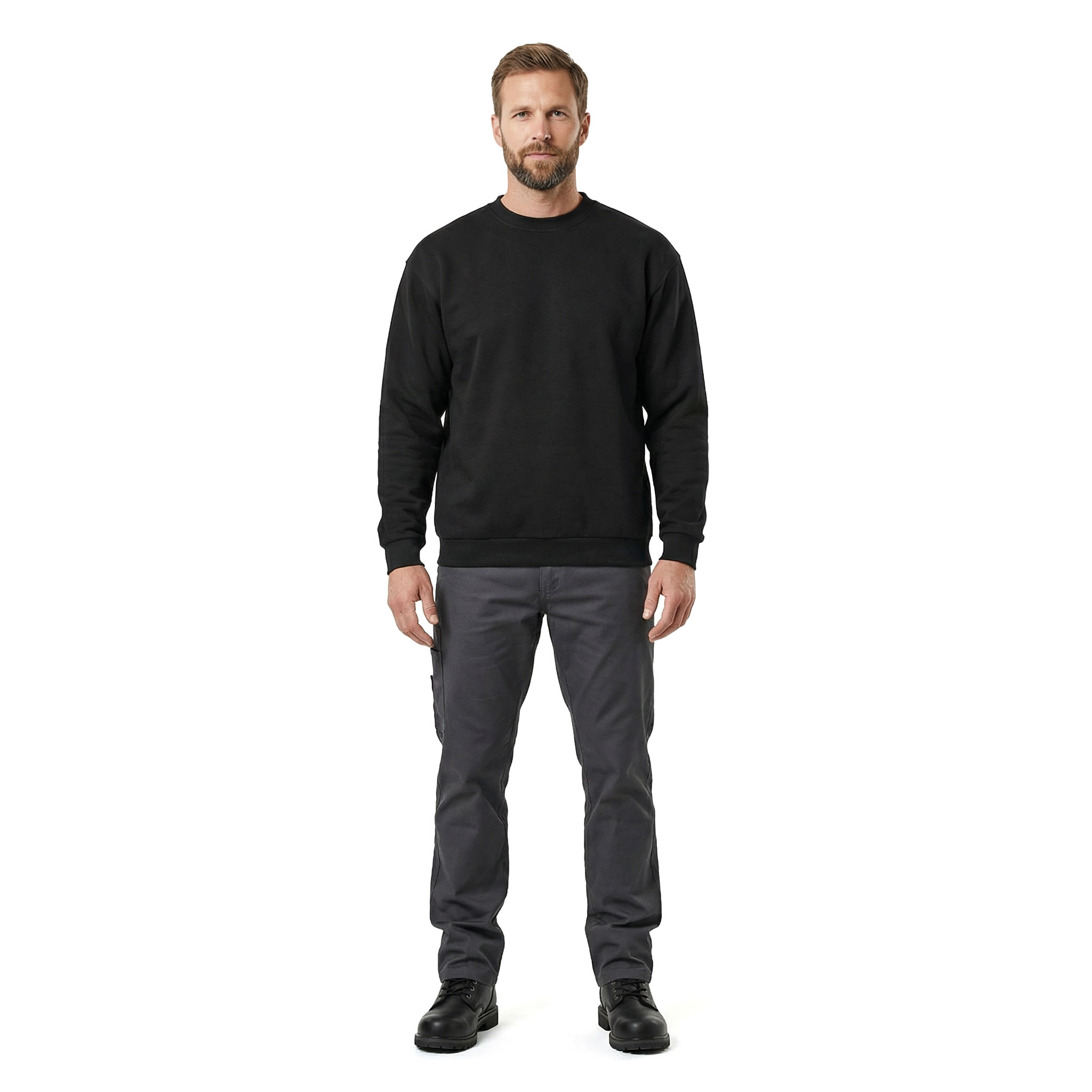 ID Classic Game Sweatshirt, Svart, large image number 2