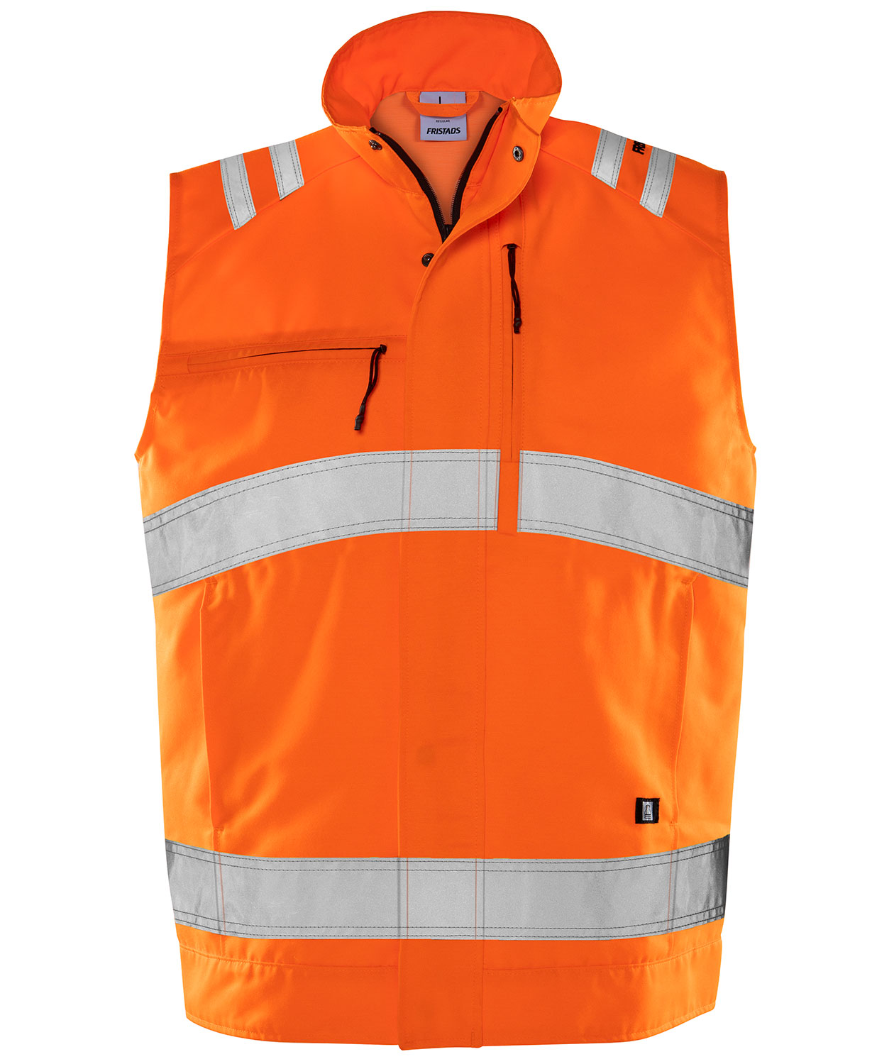 Fristads Green arbeidsvest 5067 GPLU, Hi-vis Orange, large image number 0