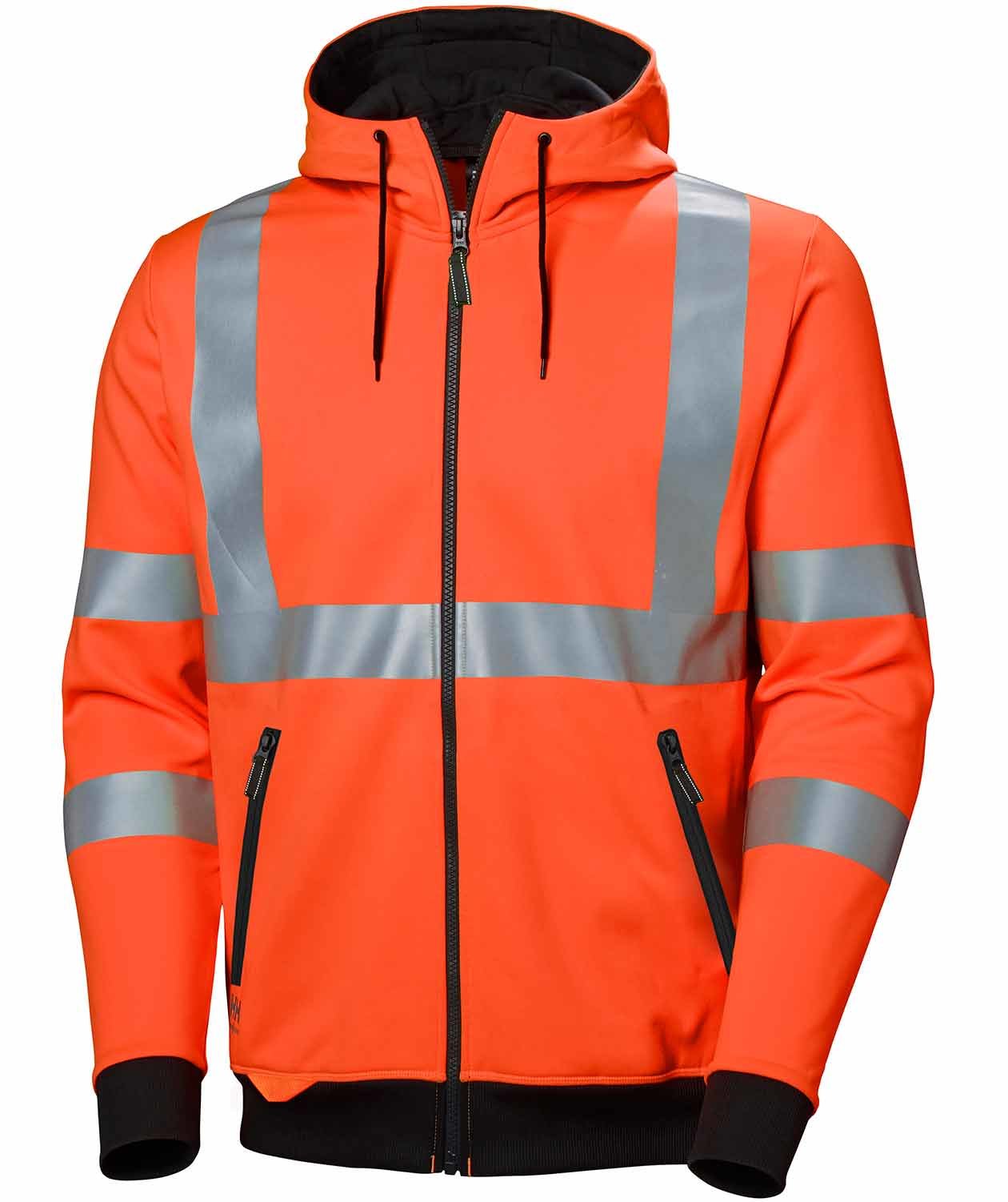 Helly Hansen Addvis hettegenser med glidel&aring;s, Oransje, Oransje, swatch