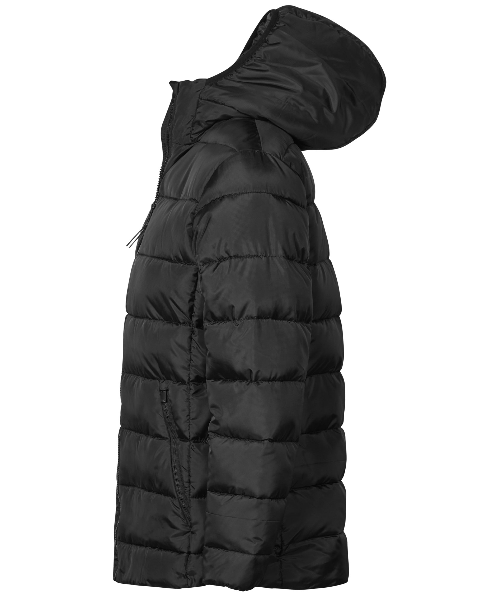 Tee Jays Lite Hooded jacka dam, Svart, large image number 3