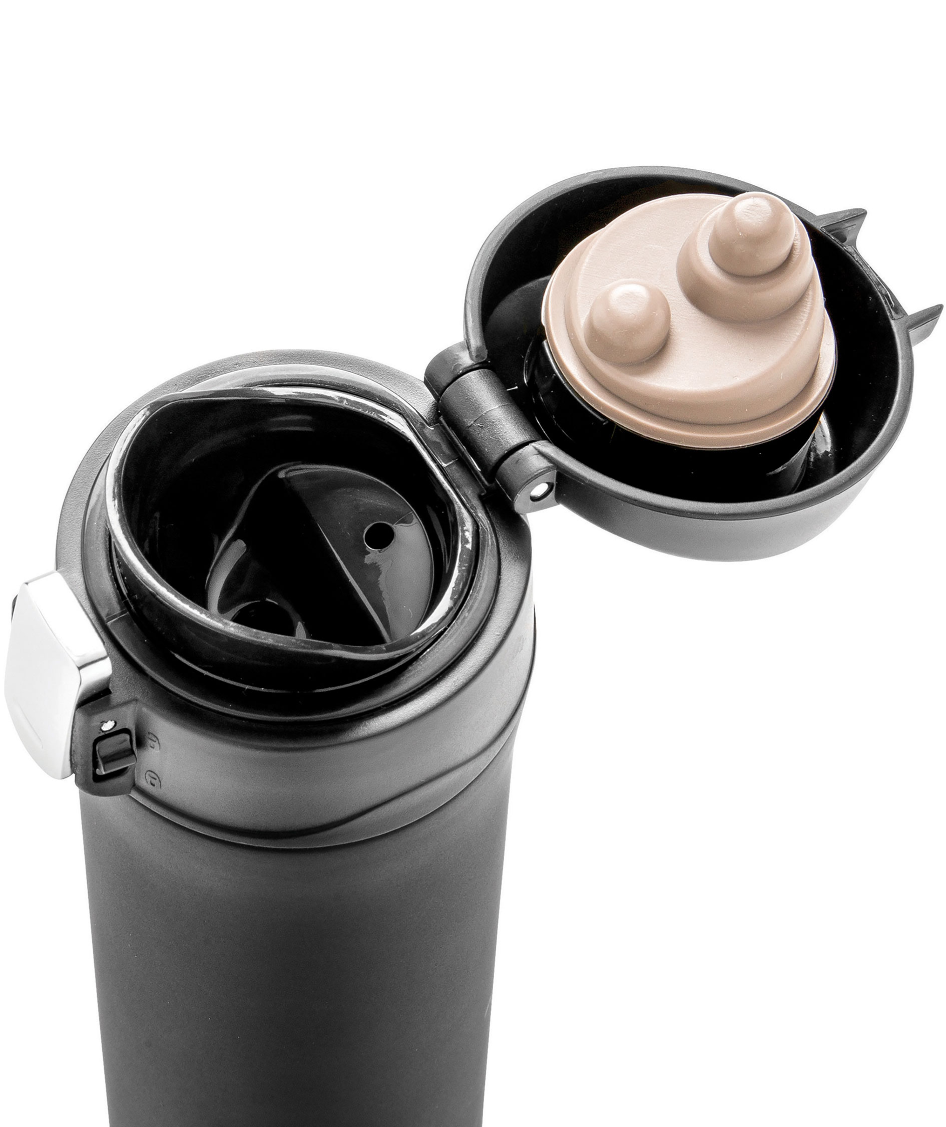 XD RCS thermal mug 0,3 L, Black, Black, large image number 6