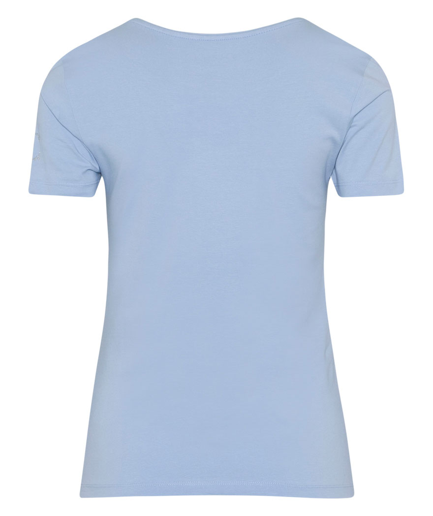 Claire Woman Aida dame T-skjorte, Blue Bird