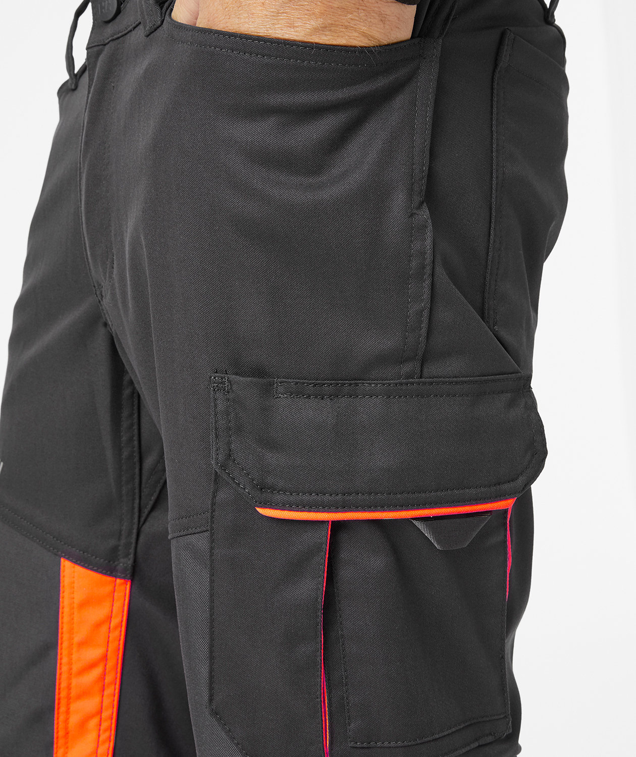 Helly Hansen Alna 2.0 arbetsbyxa, Varsel Orange/charcoal, large image number 4