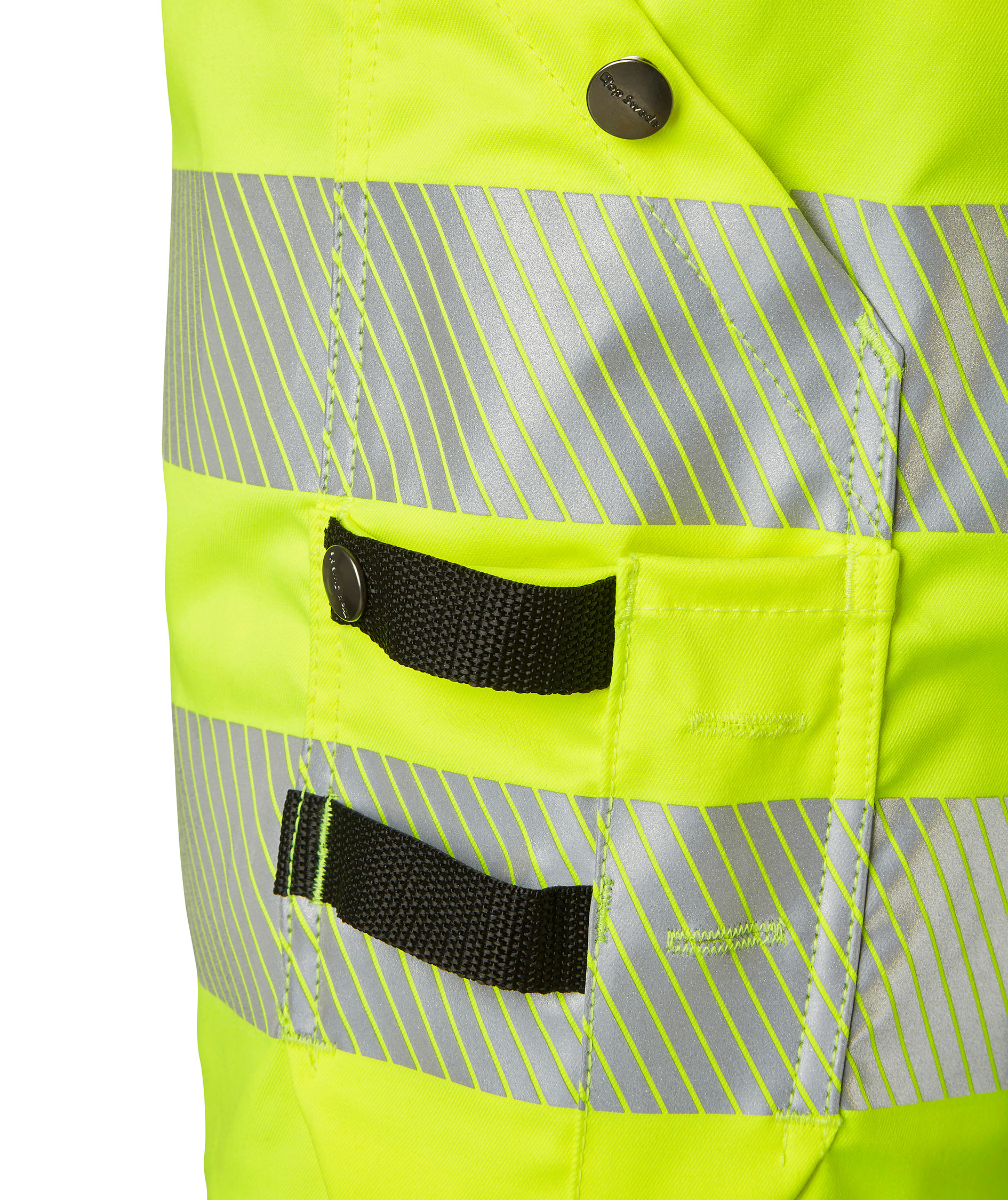 Top Swede hantverksshorts 304, Varsel Gul, large image number 4