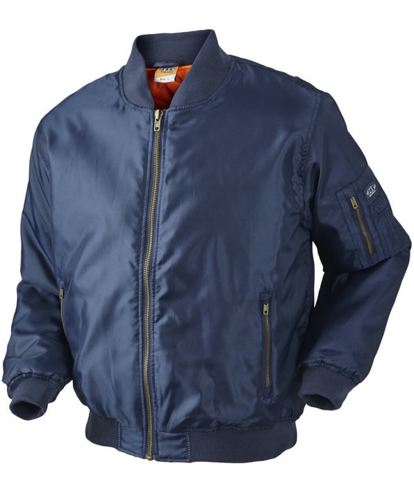 J.A.K. bomberjacka 6170, Marinbl&aring;, Marinbl&aring;, swatch