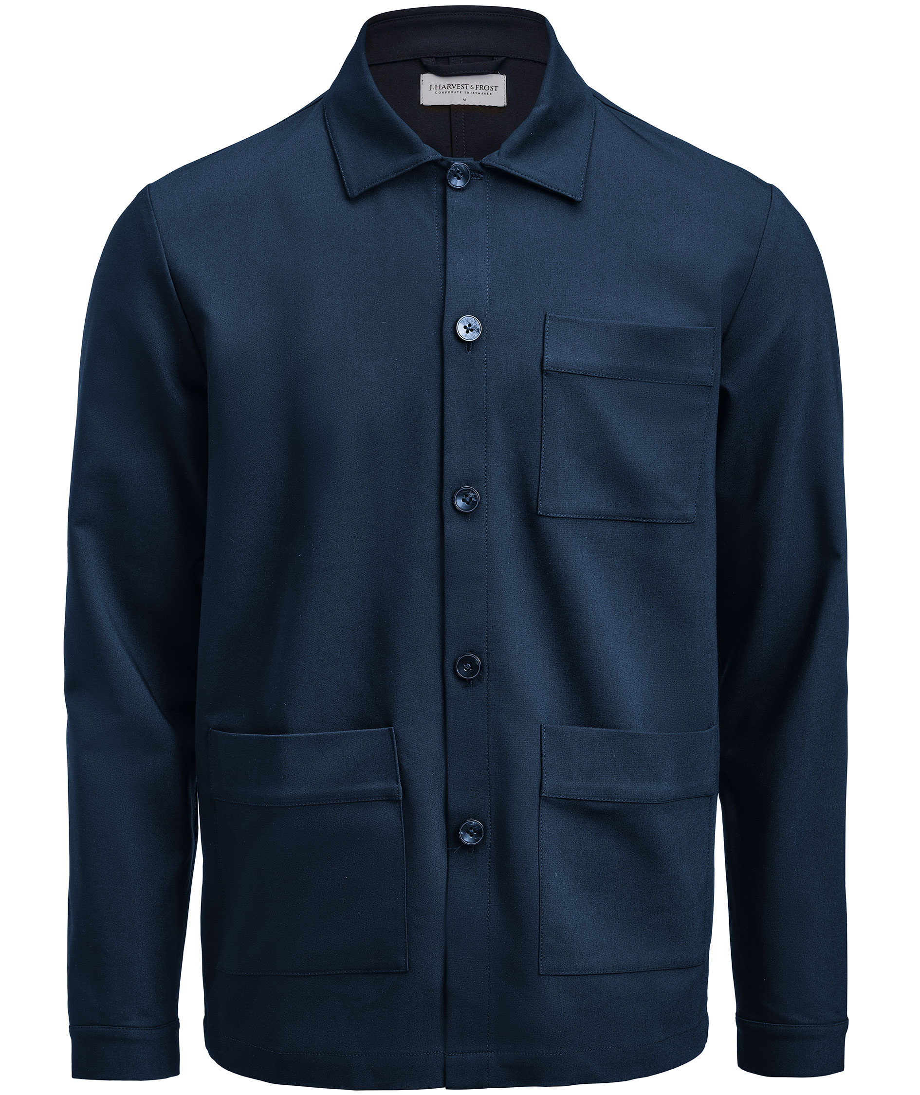 J. Harvest & Frost overshirt, Navy
