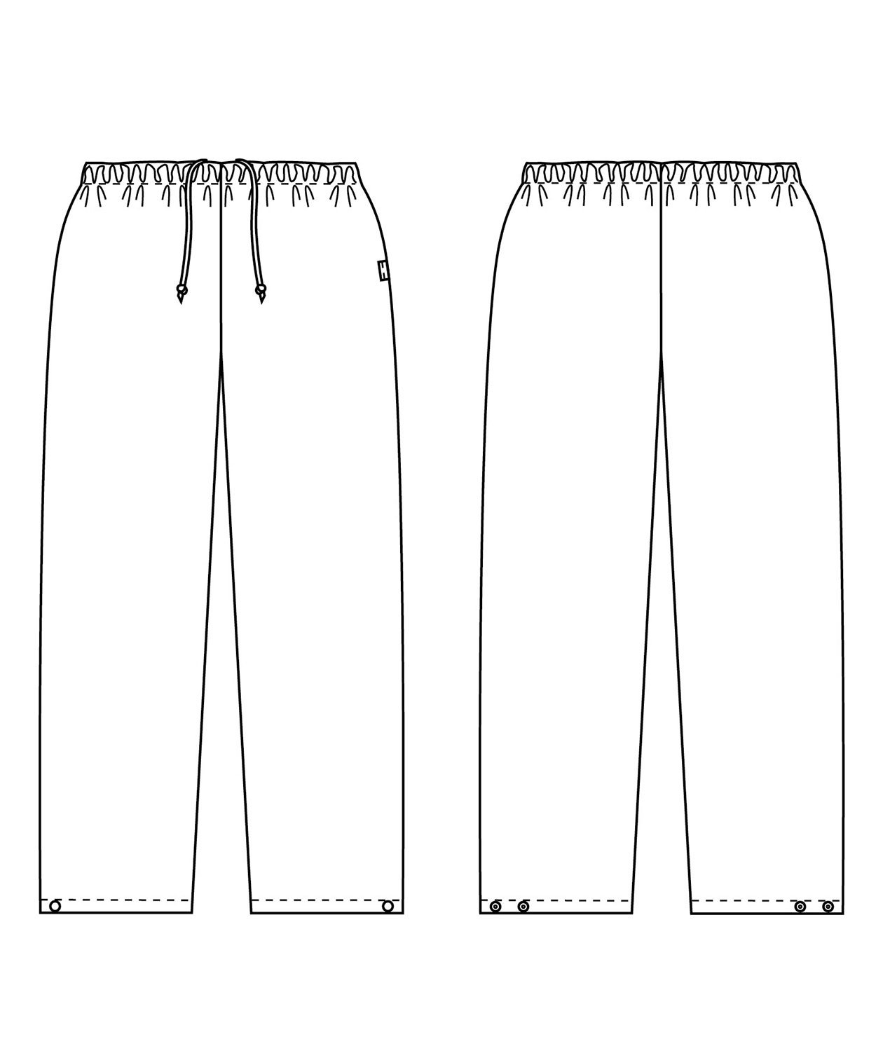 Nybo Workwear bukser, Hvid