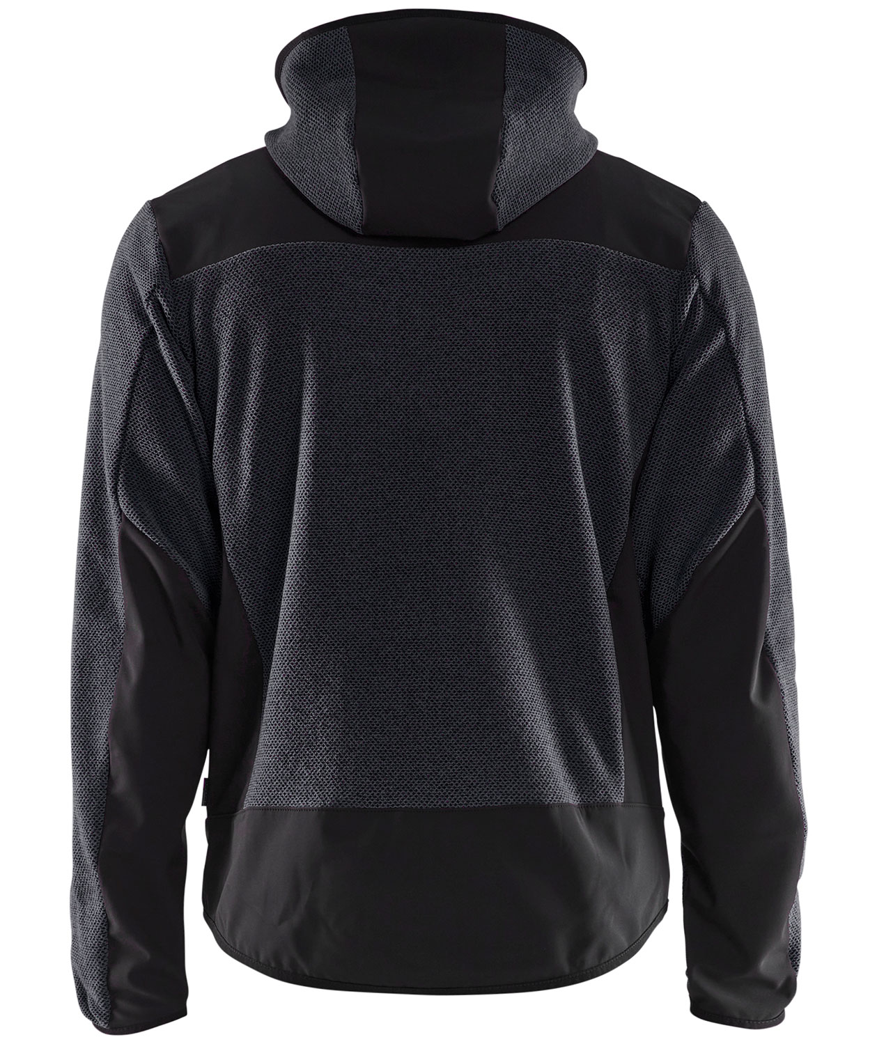 Bl&aring;kl&auml;der stickadjacka, Antracitgr&aring;/Svart