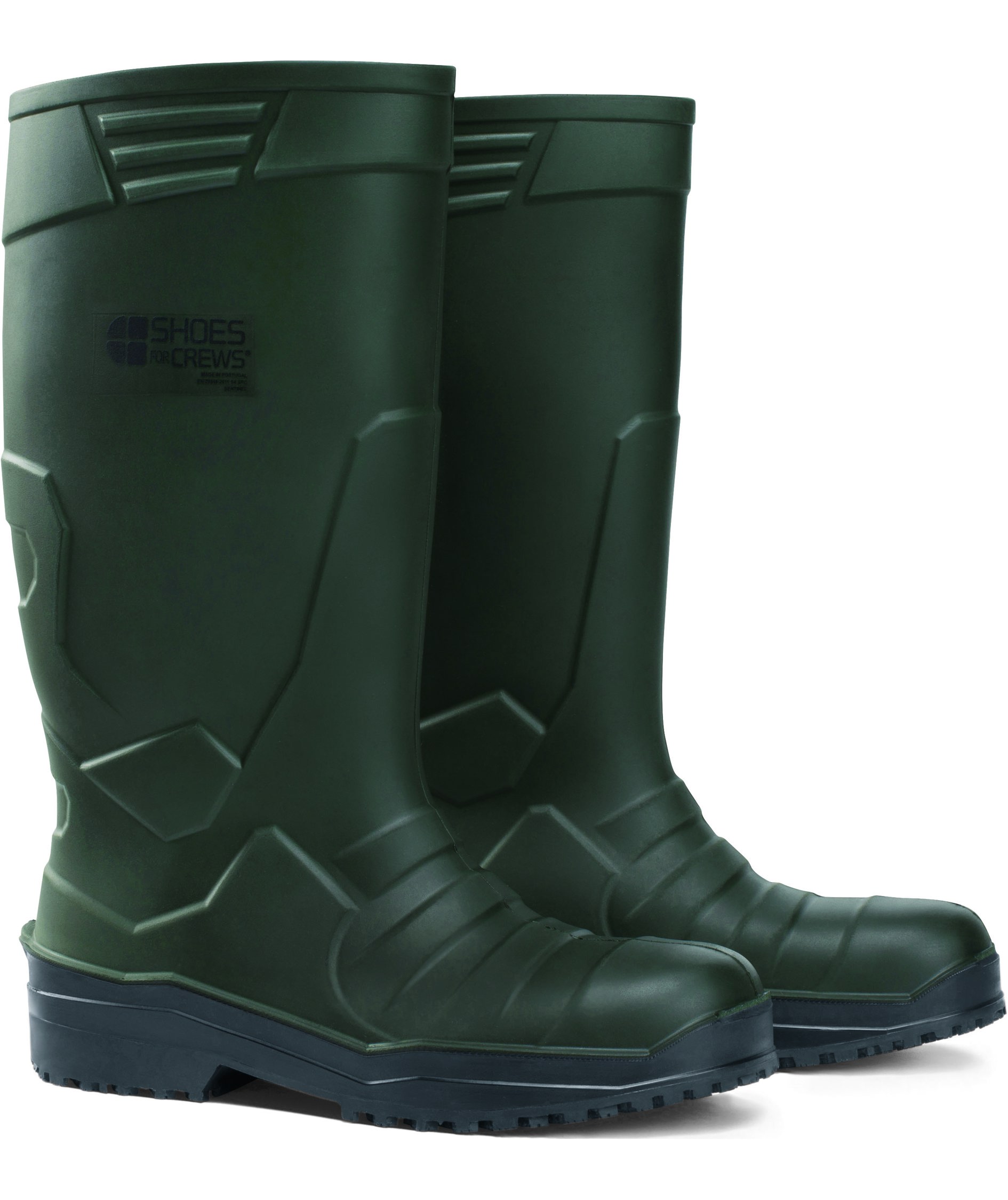 Shoes For Crews Sicherheitsgummistiefel S4, Gr&uuml;n