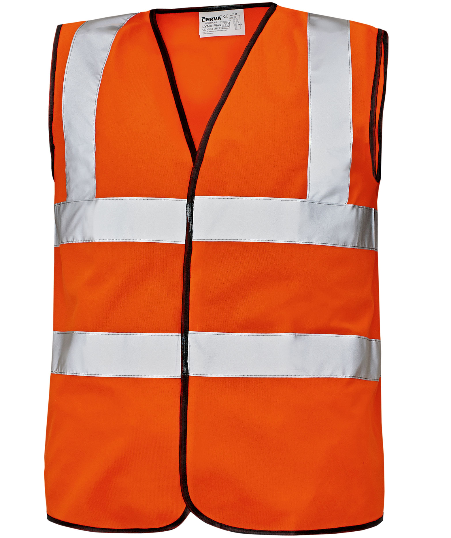 Cerva Lynx Plus Reflexweste, Hi-vis Orange