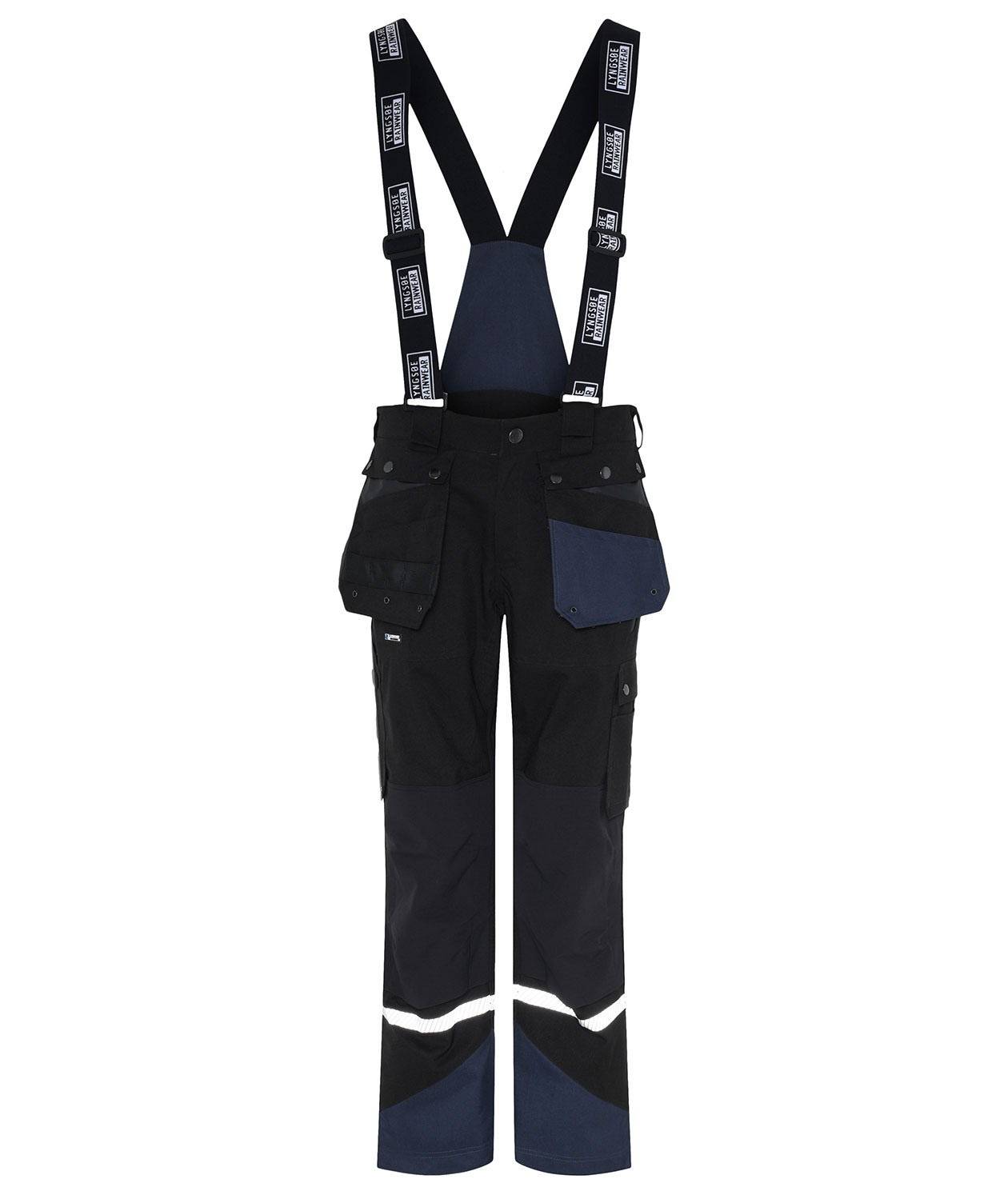 Lyngs&oslash;e Fox skalbyxa full stretch, Svart/Marinbl&aring;