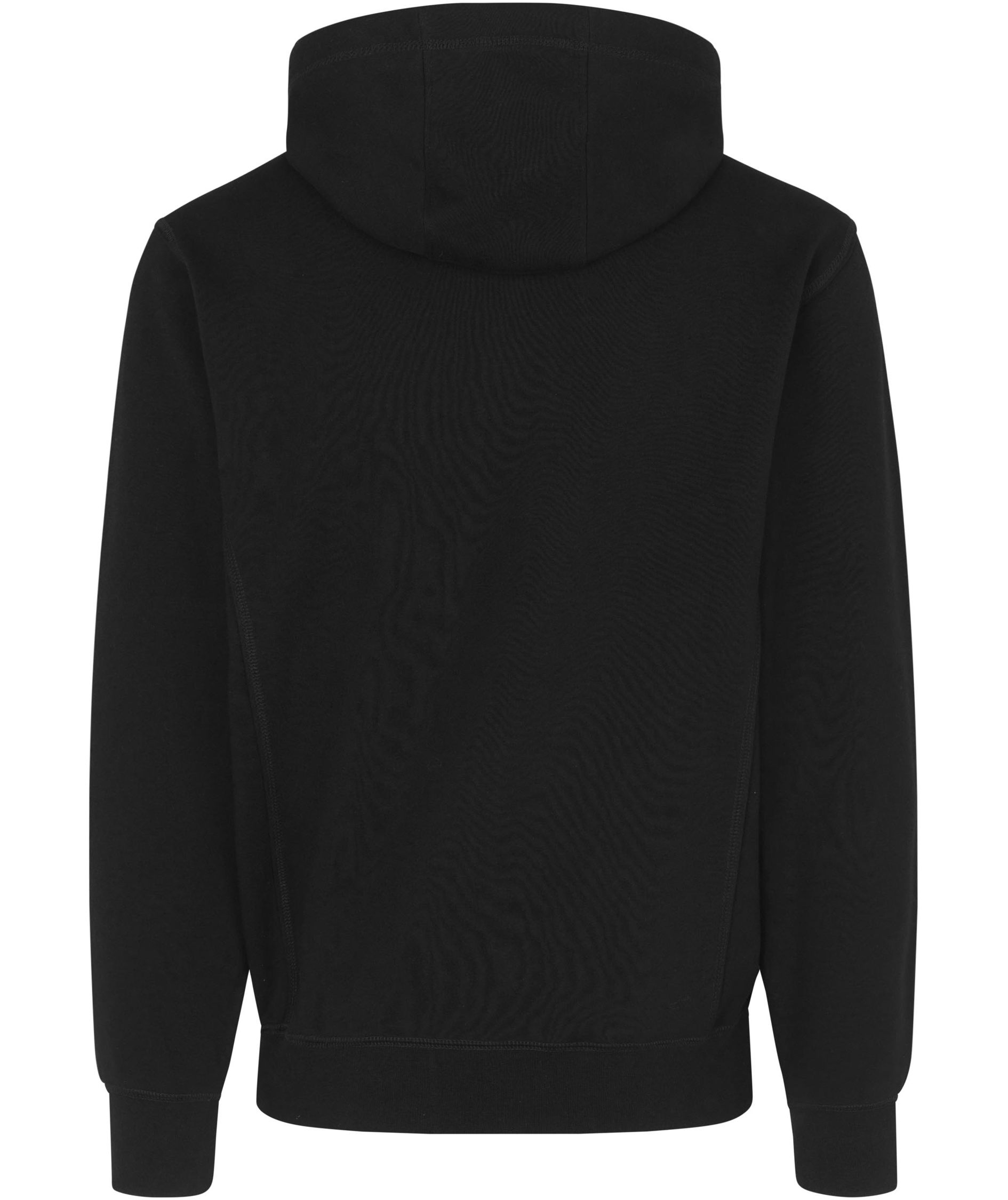 ID Identity bonded hoodie med blixtl&aring;s, Svart