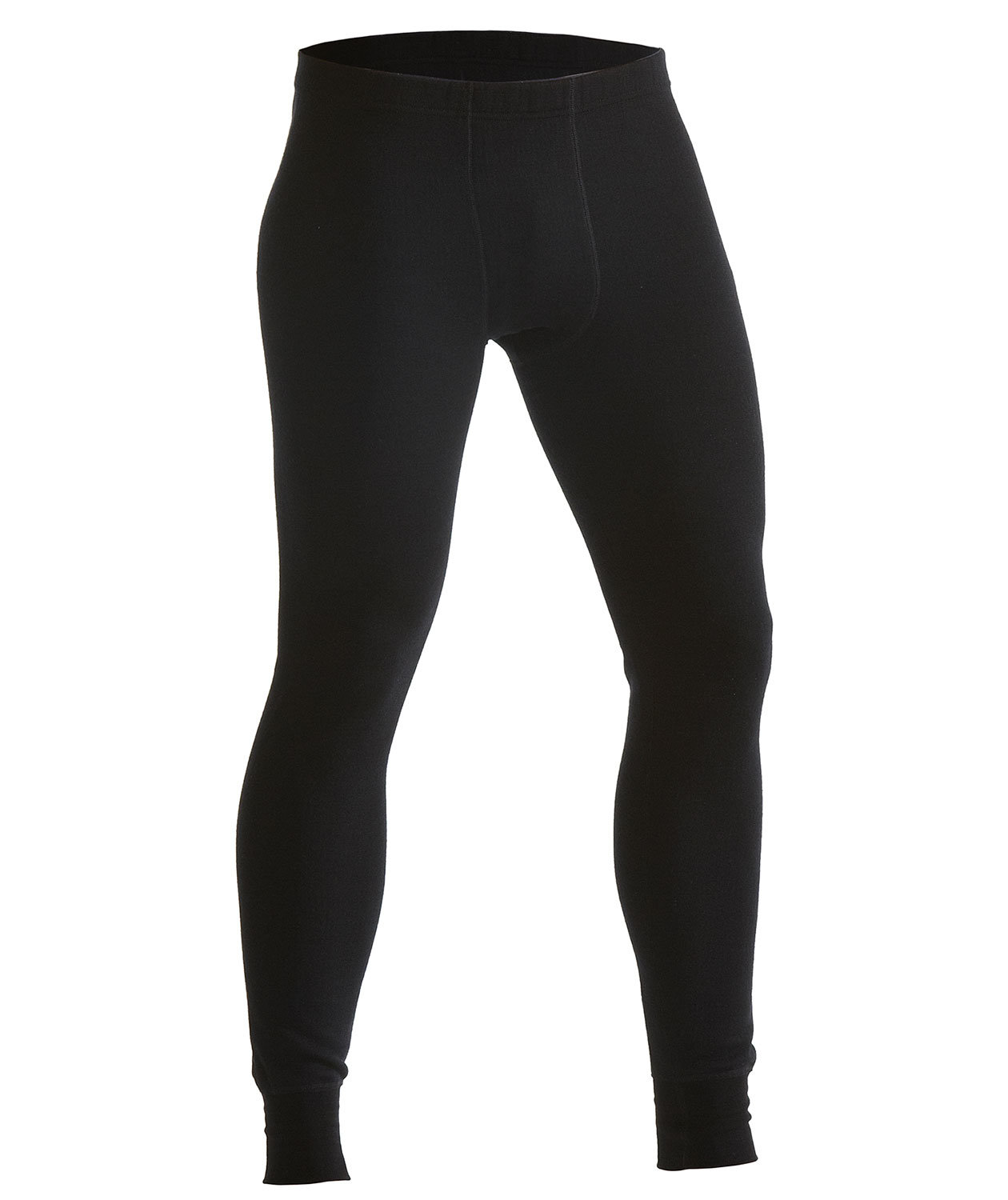 Bl&aring;kl&auml;der Xwarm underst&auml;ll byxa med merinoull, Svart