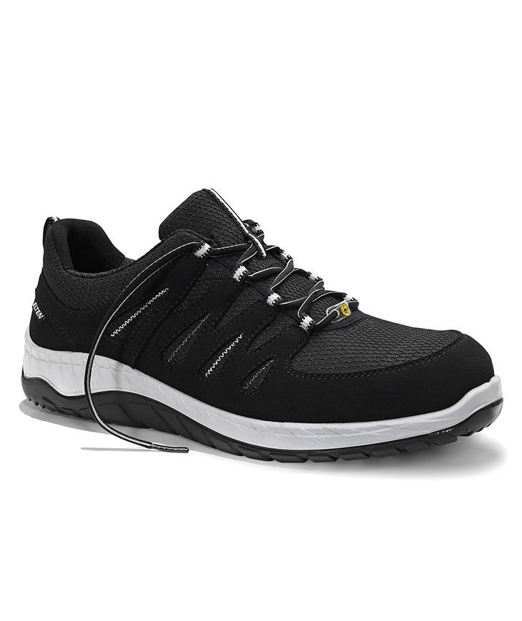 Elten Maddox Low sikkerhedssko S3, Sort, Sort, swatch