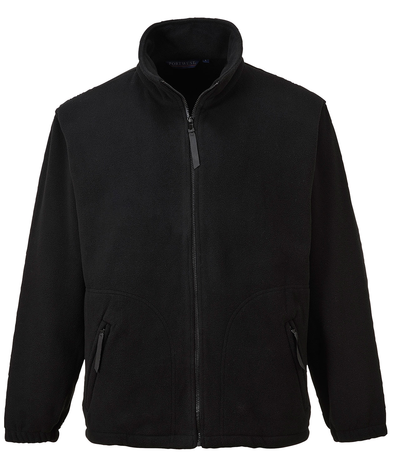 Portwest Argyll Fleecejacke, Schwarz