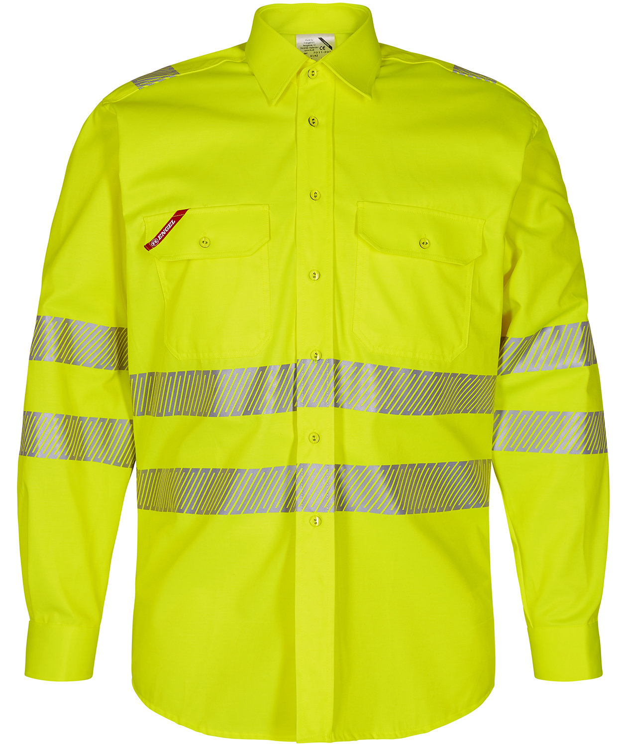 Engel Safety arbeidsskjorte, Hi-Vis&nbsp;Gul